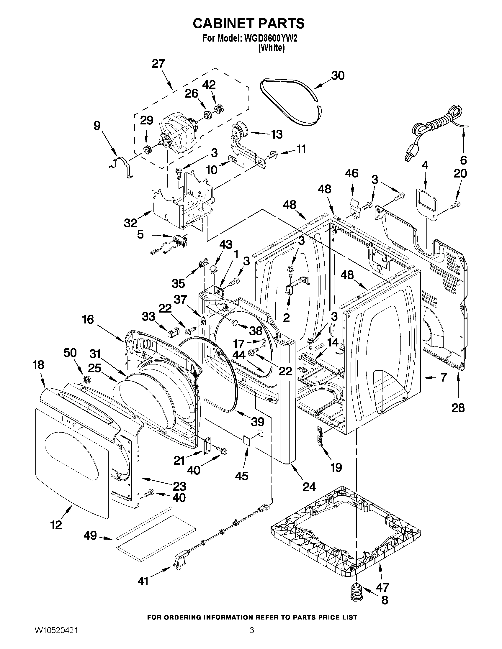 02 - CABINET PARTS