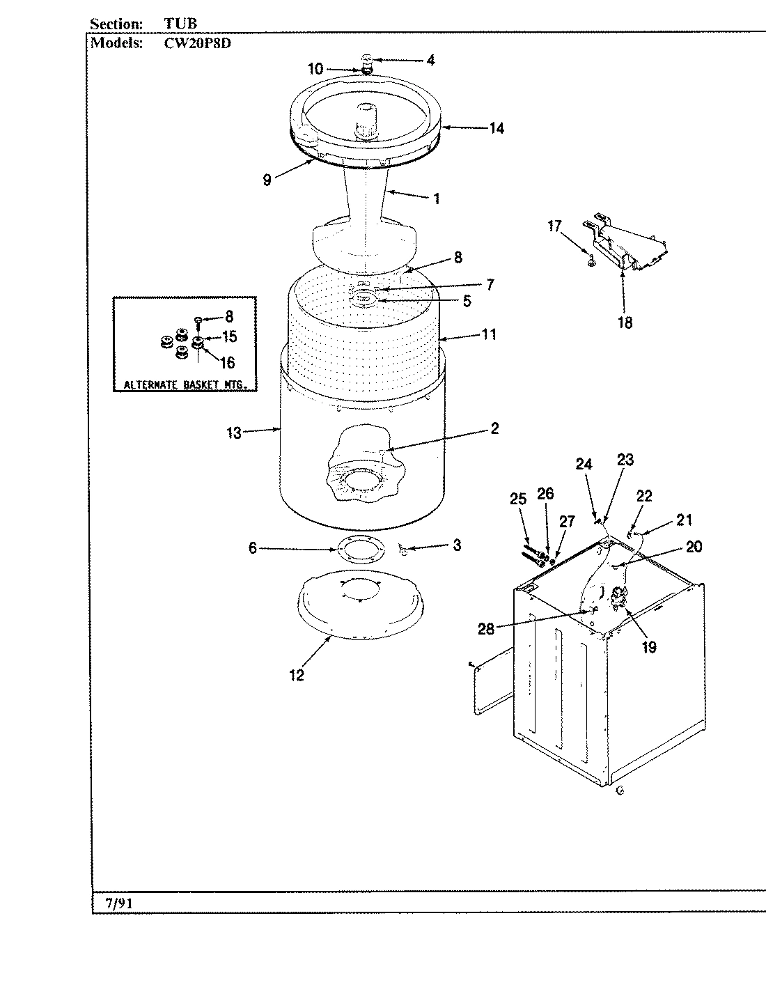 08 - TUB (CW20P8D)