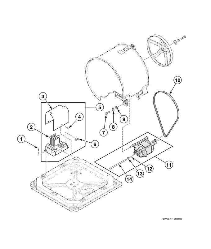 Motor And Belt