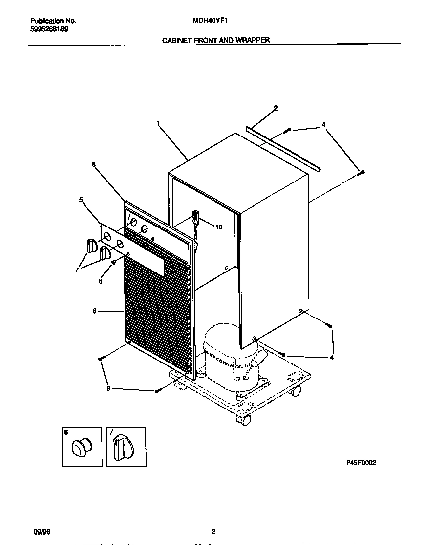 02 - CABINET FRONT AND WRAPPER
