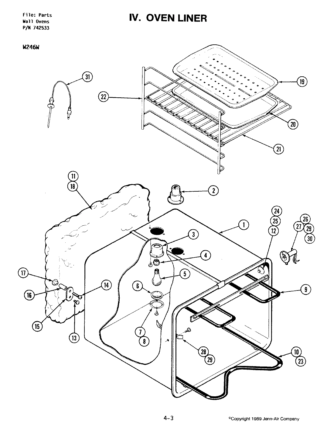 07 - OVEN LINER