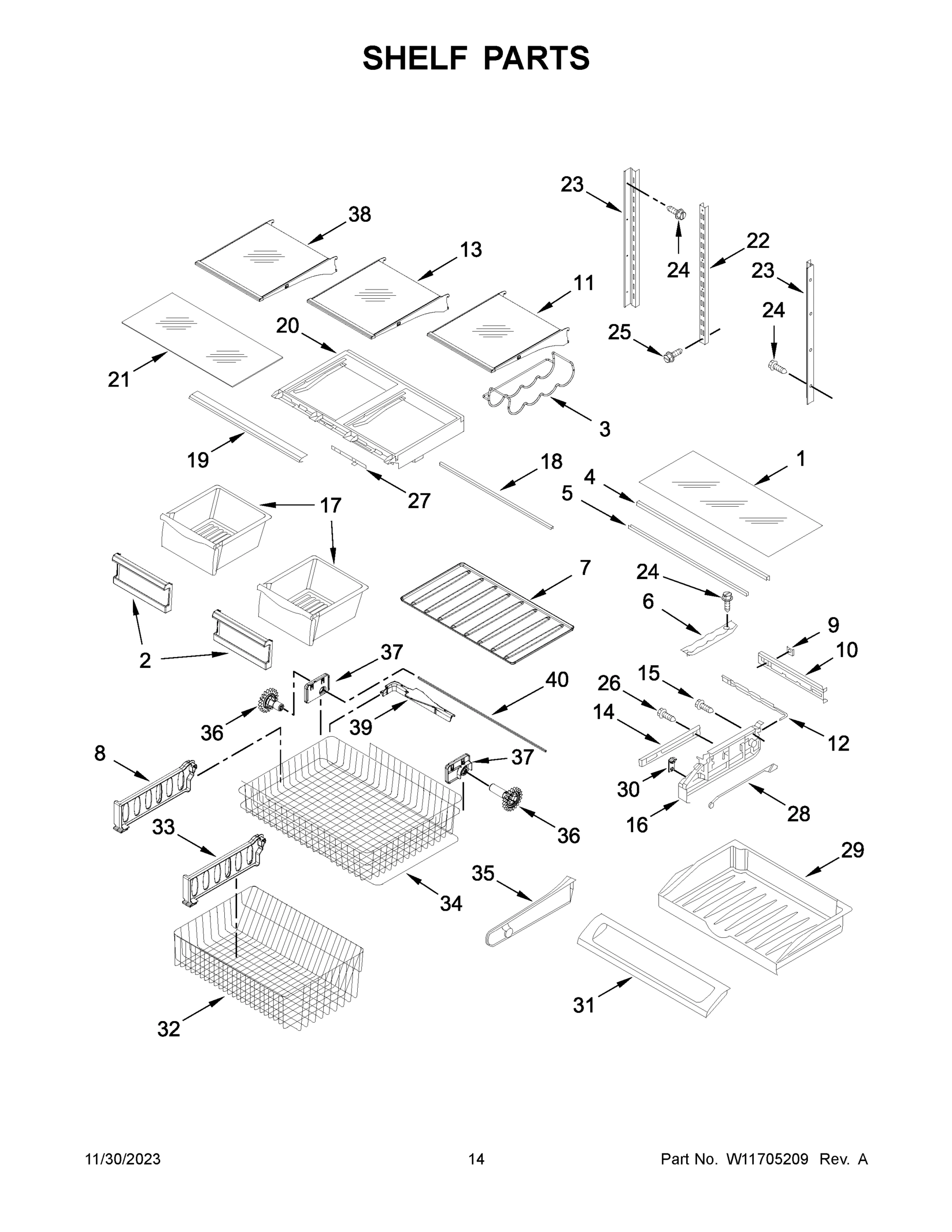 08 - SHELF PARTS