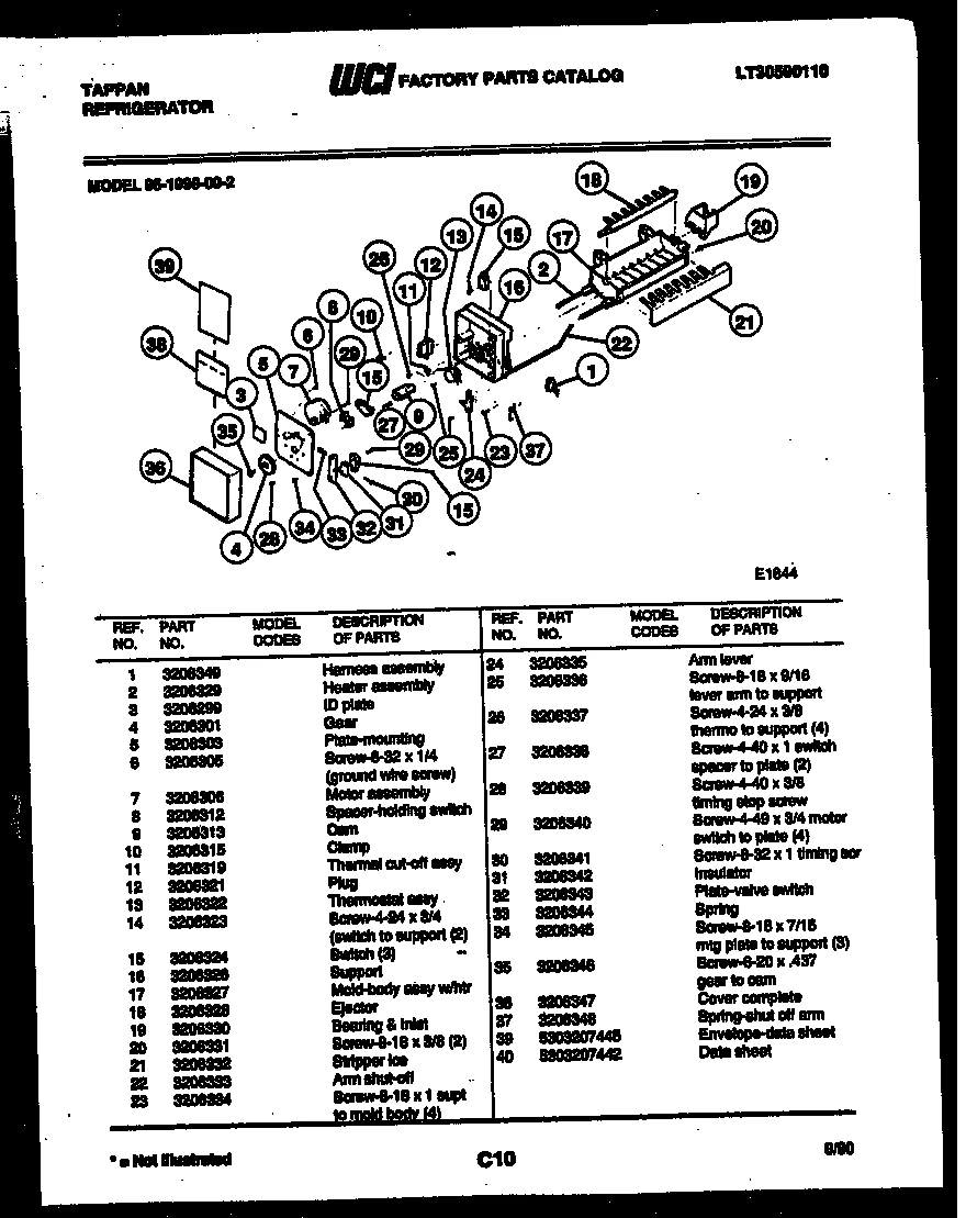 05 - ICE MAKER PARTS