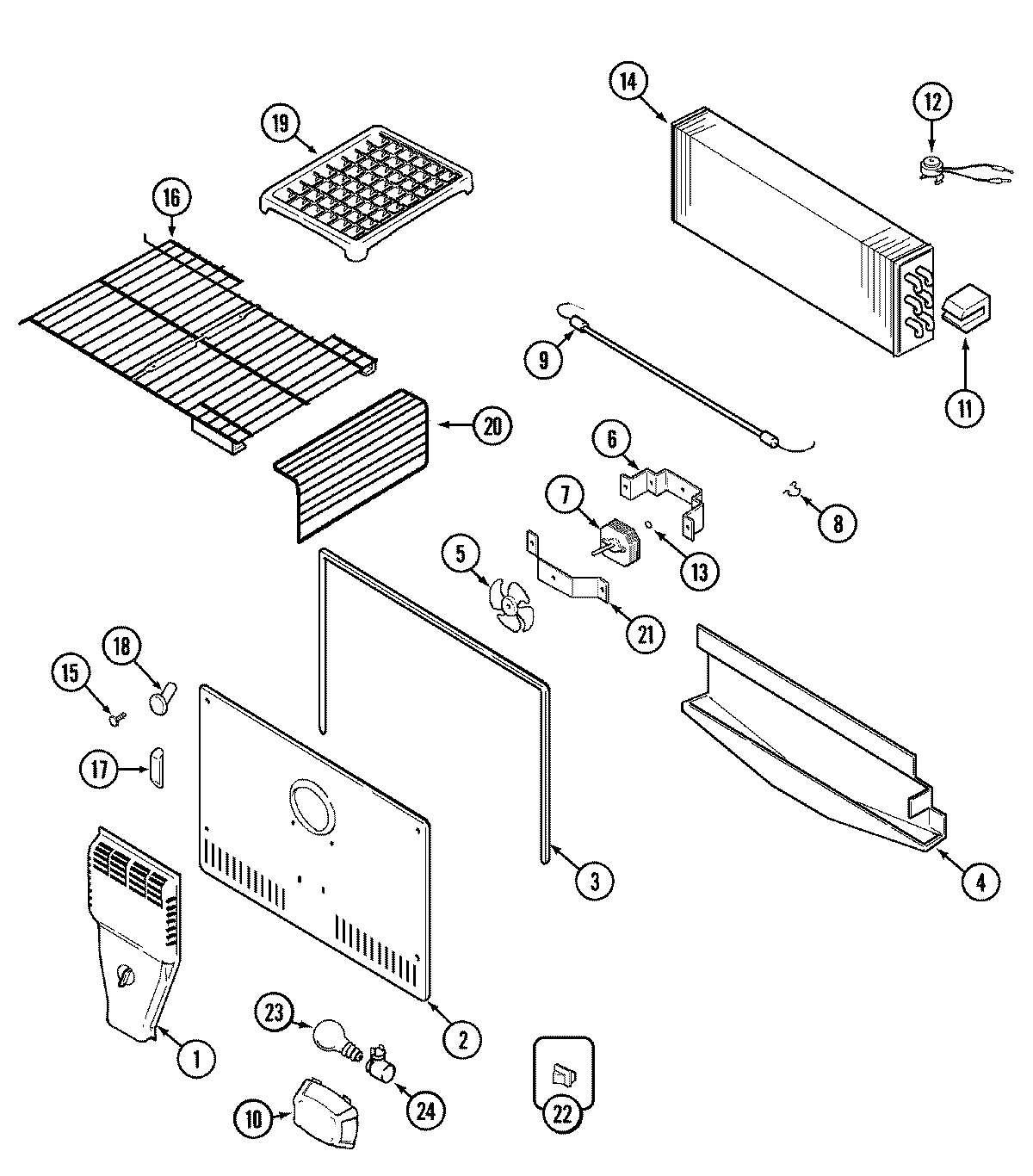 03 - FREEZER COMPARTMENT