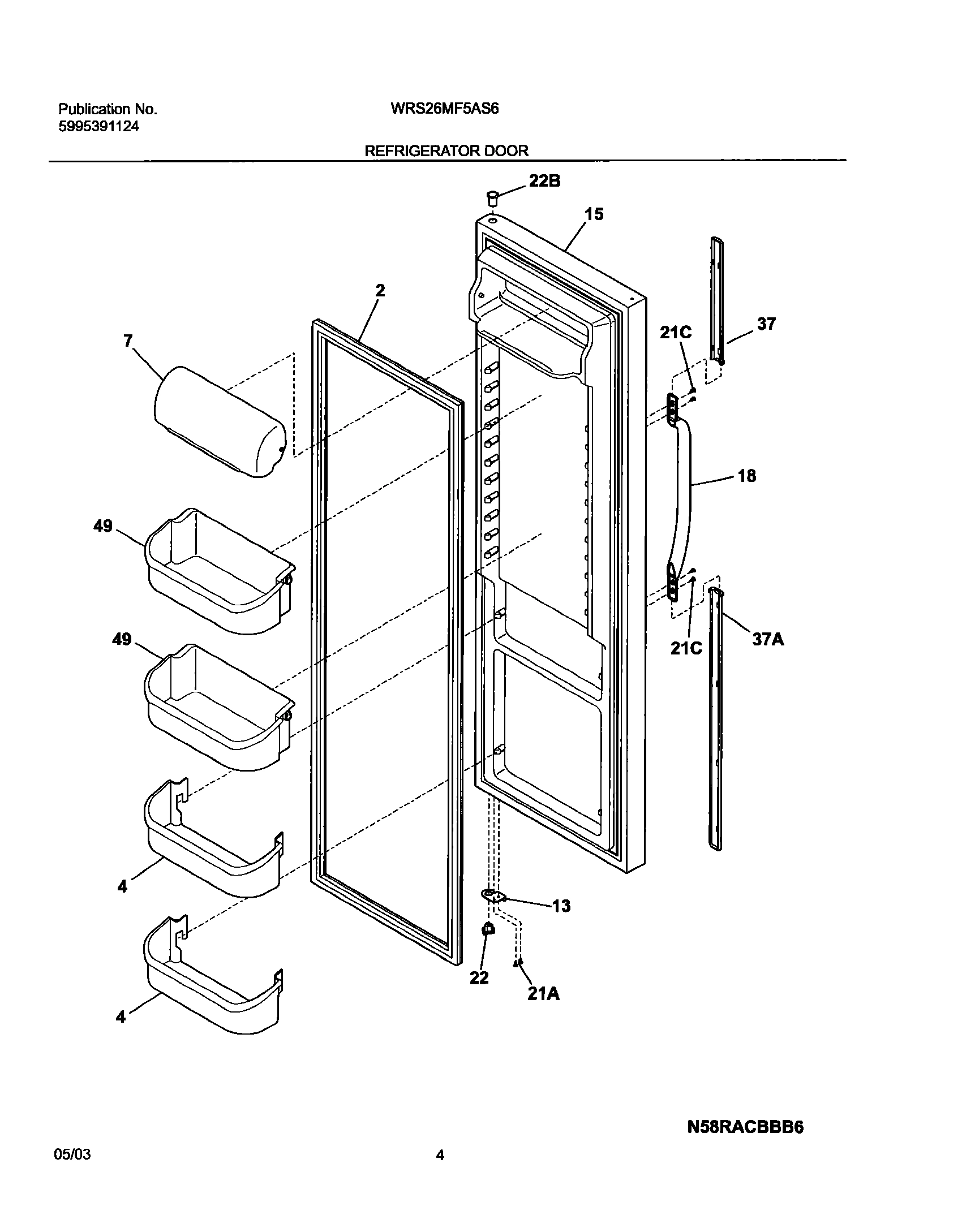 05 - REFRIGERATOR DOOR