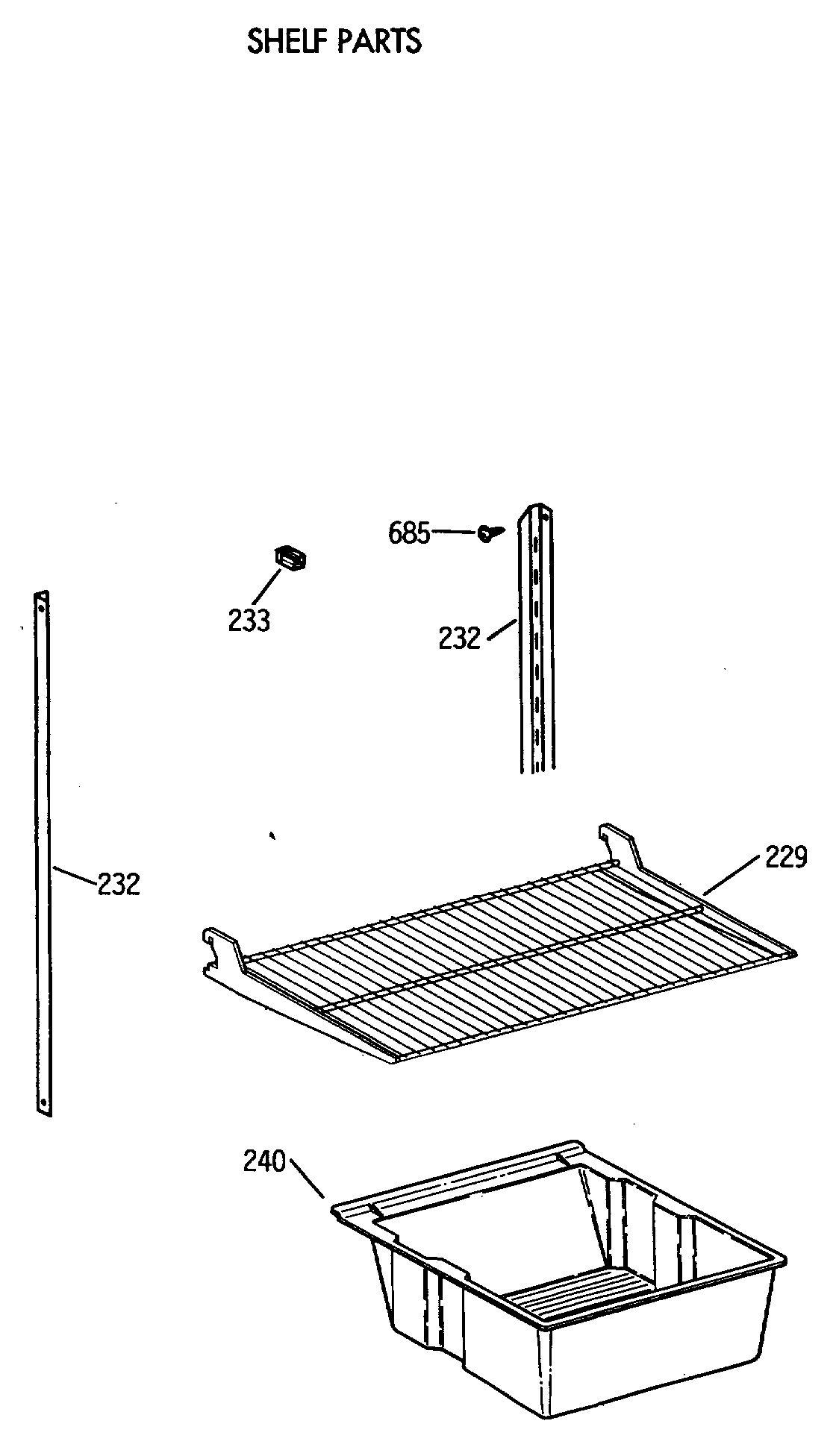 SHELF PARTS