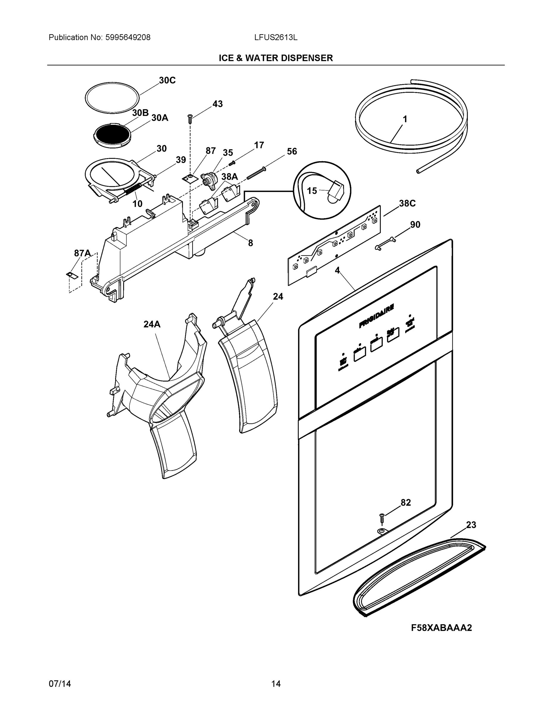 08 - ICE & WATER DISPENSER
