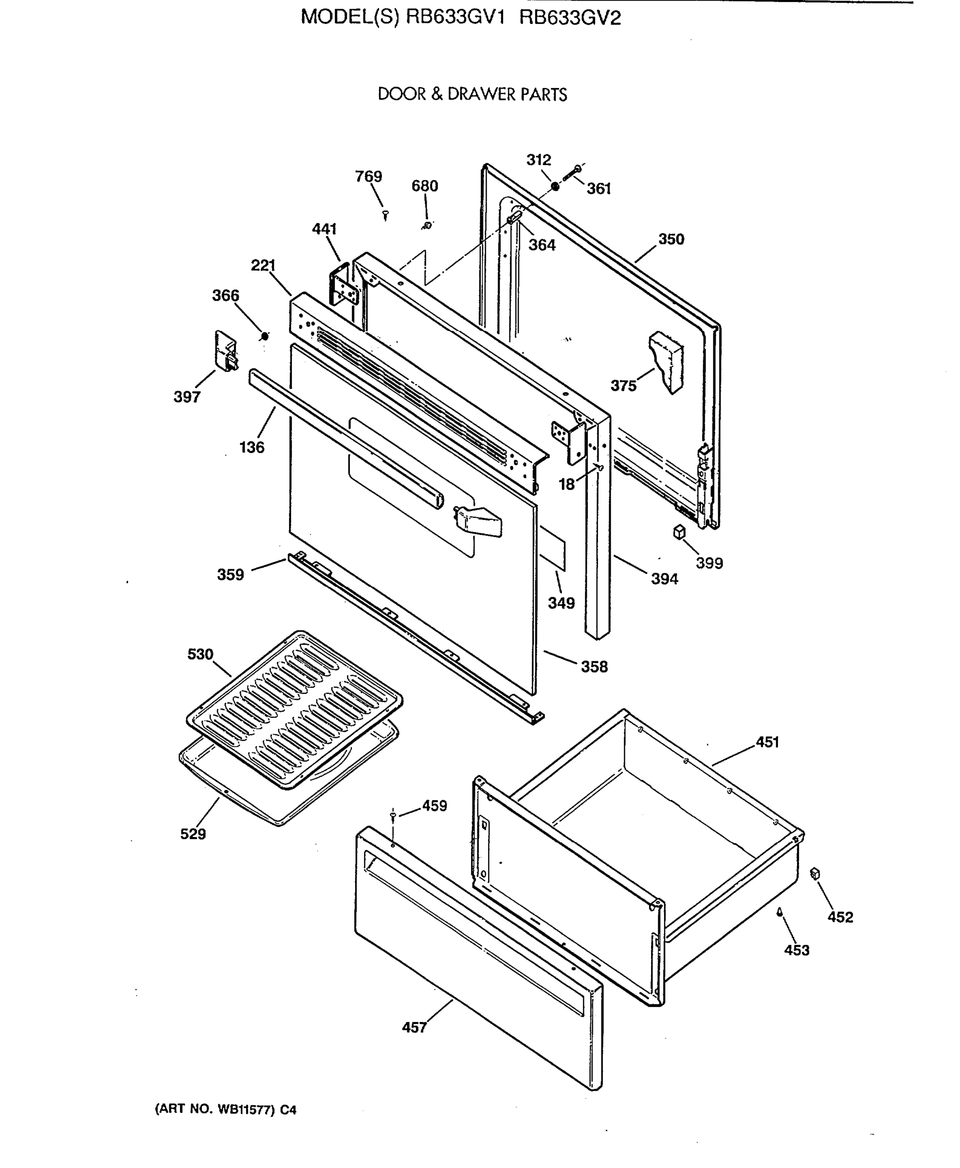 DOOR & DRAWER PARTS