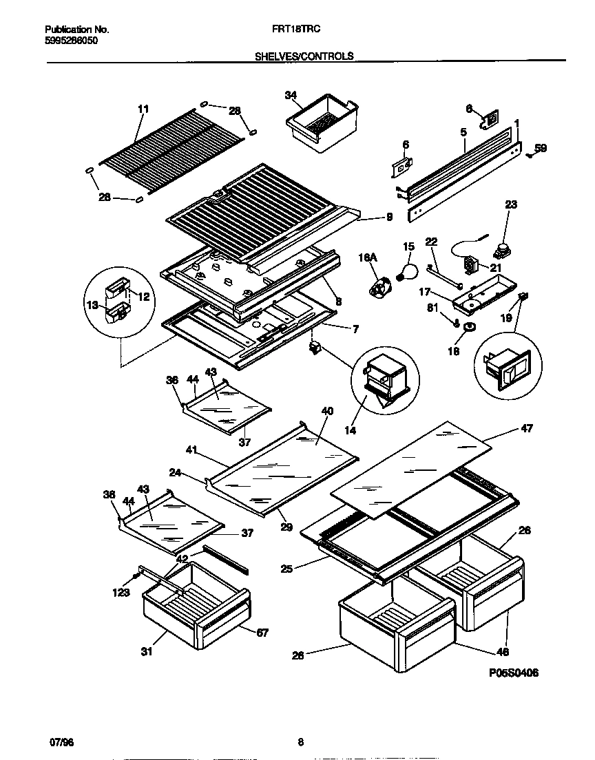 04 - SHELVES/CONTROLS