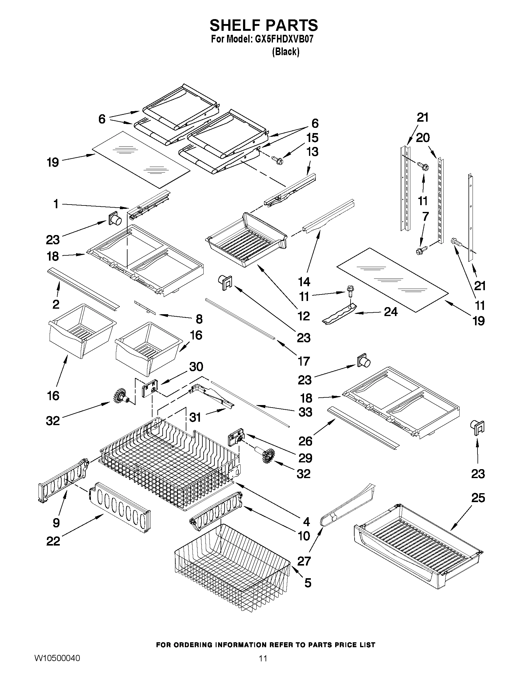 07 - SHELF PARTS