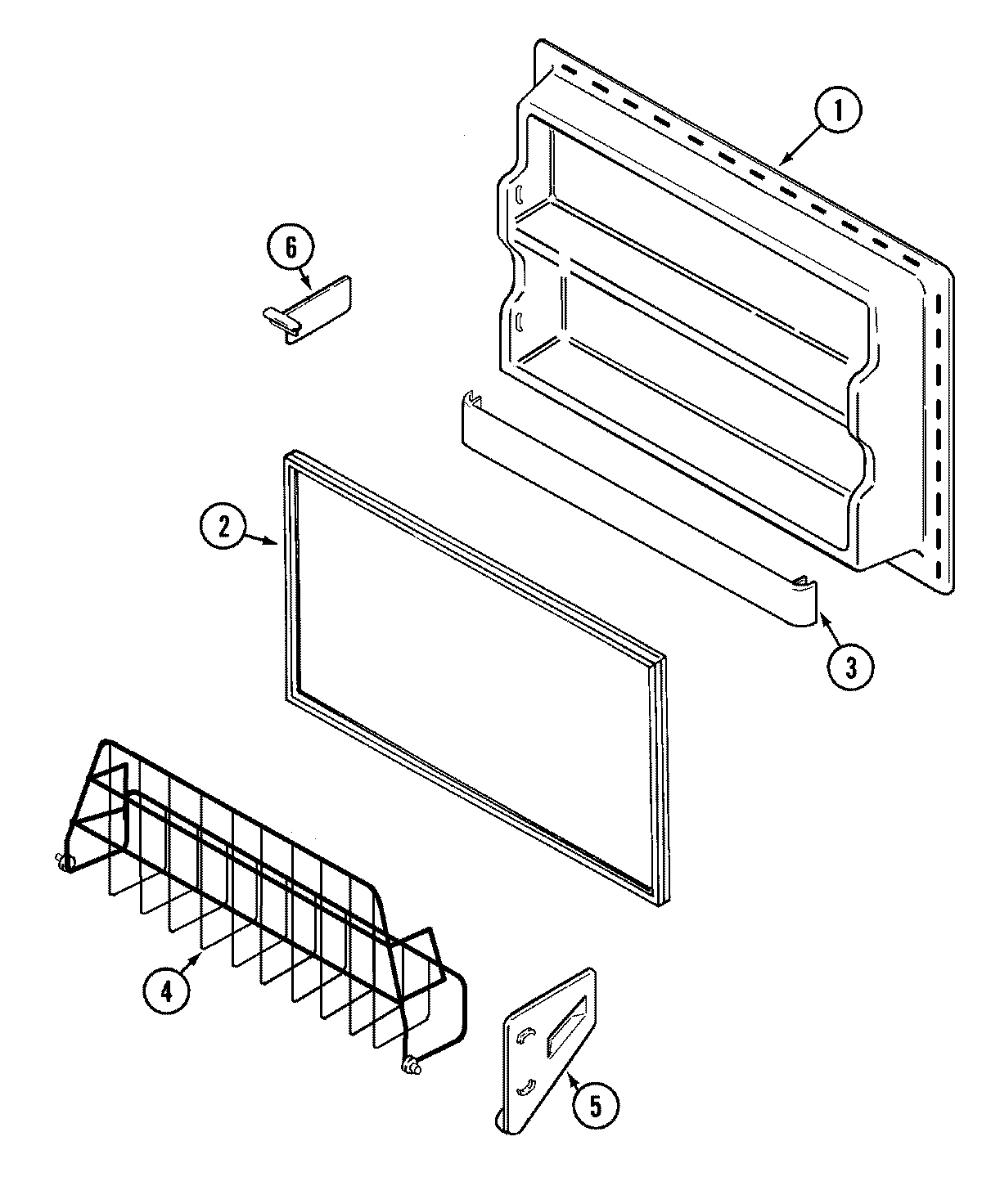 04 - FREEZER INNER DOOR