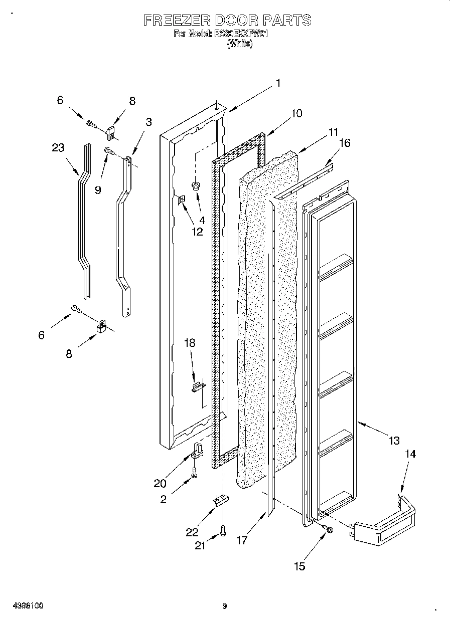 06 - FREEZER DOOR