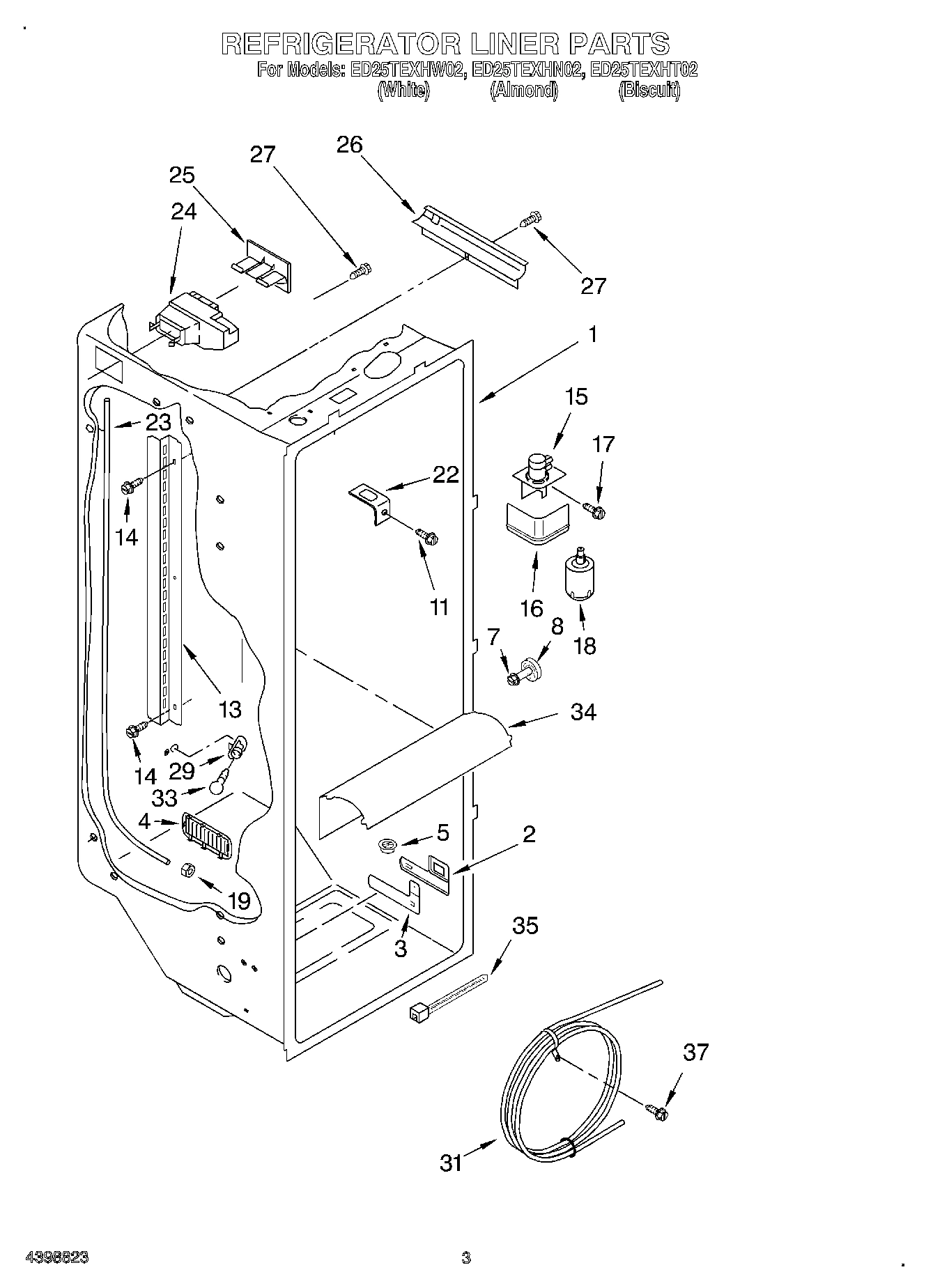 02 - REFRIGERATOR LINER