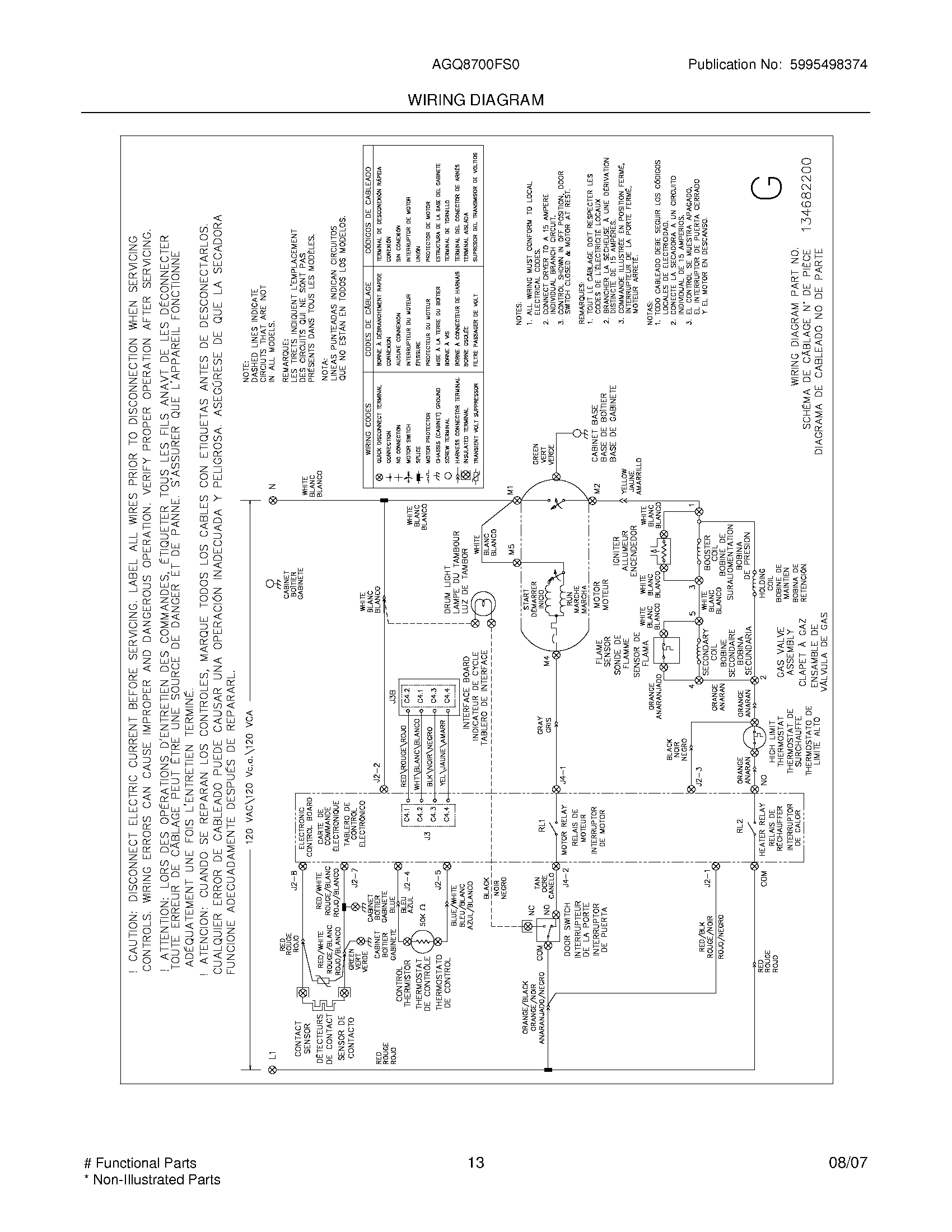 13 - WIRING DIAGRAM