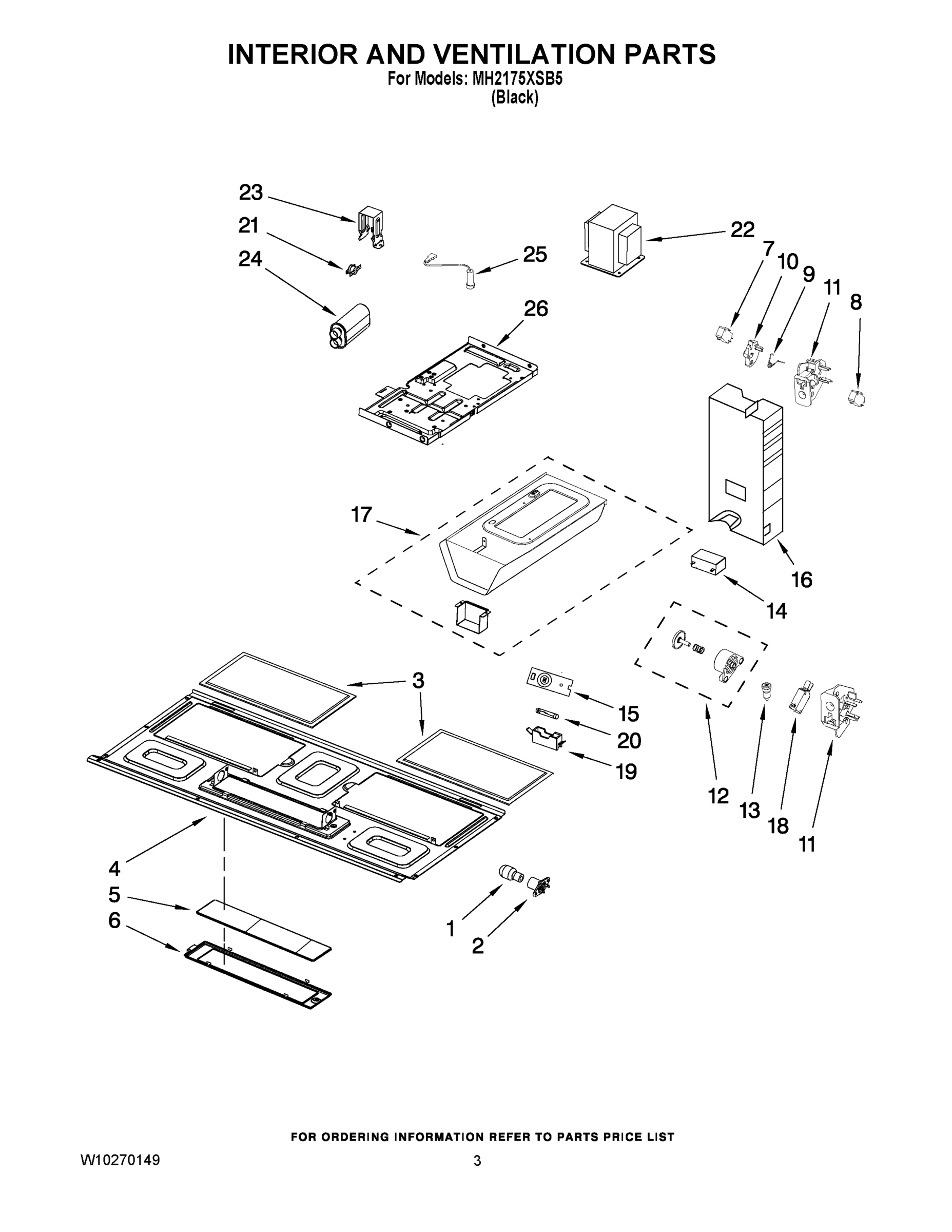 03 - INTERIOR AND VENTILATION PARTS