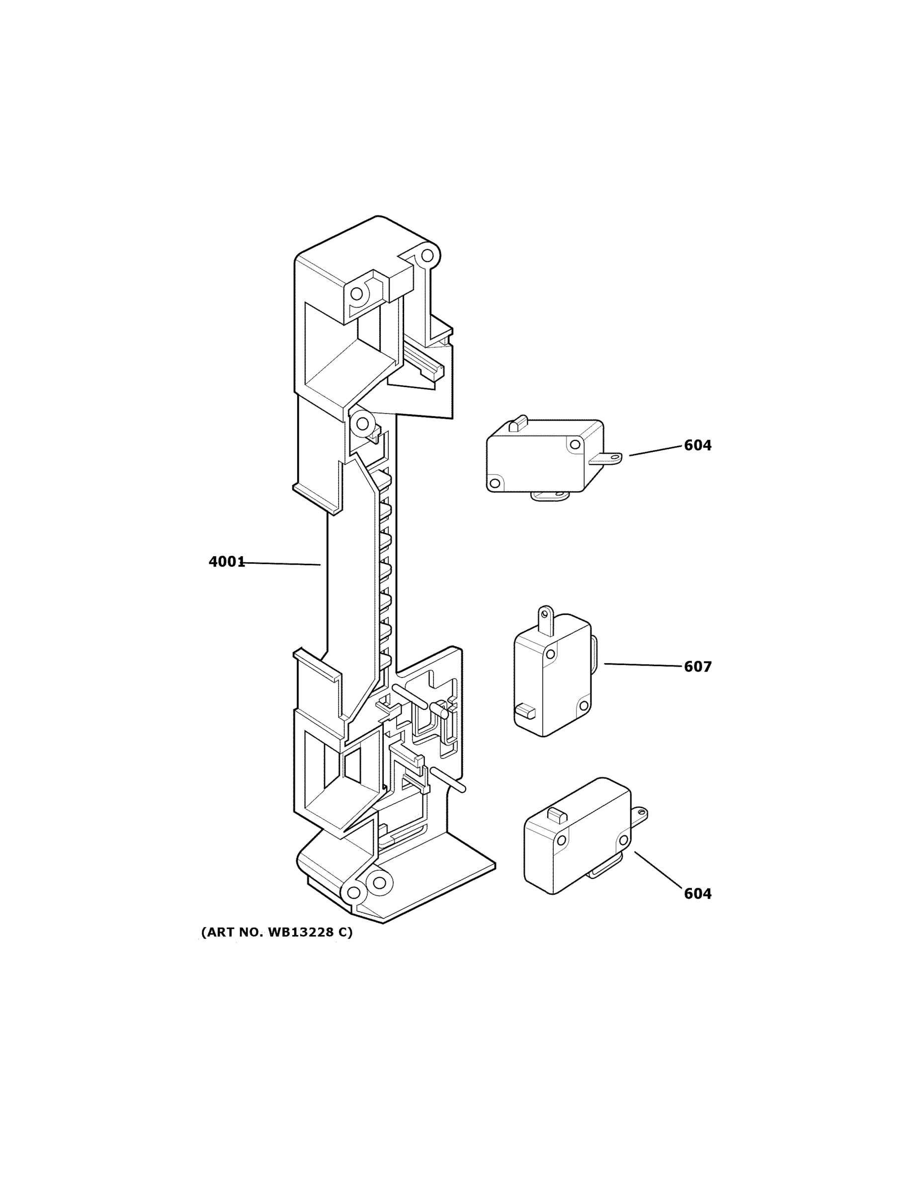 LATCH BOARD PARTS