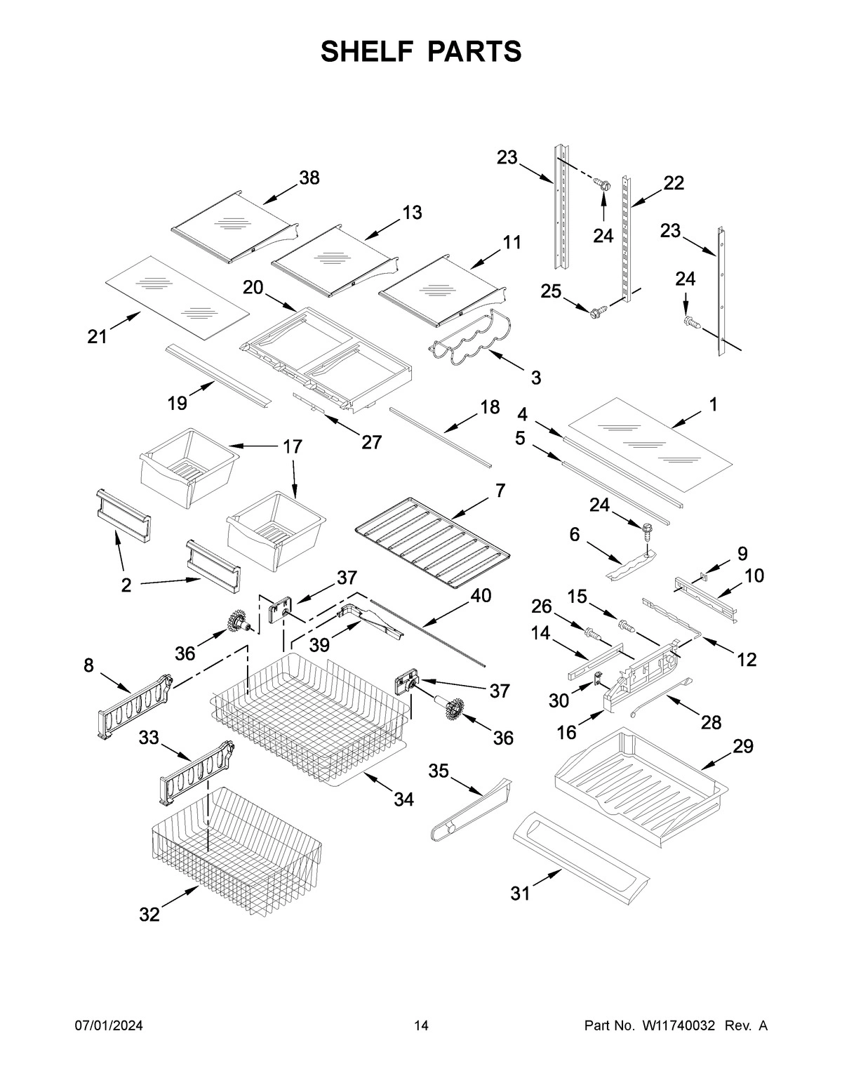 08 - SHELF PARTS