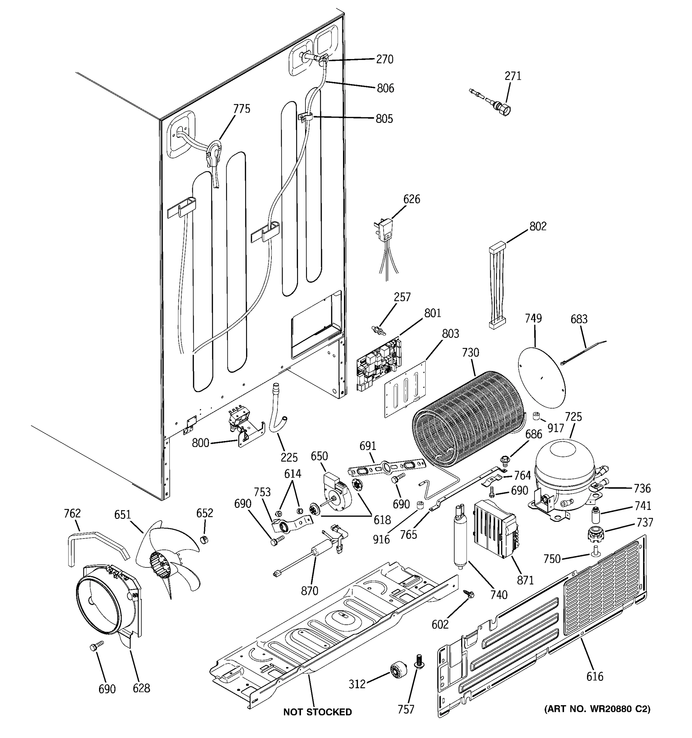 SEALED SYSTEM & MOTHER BOARD