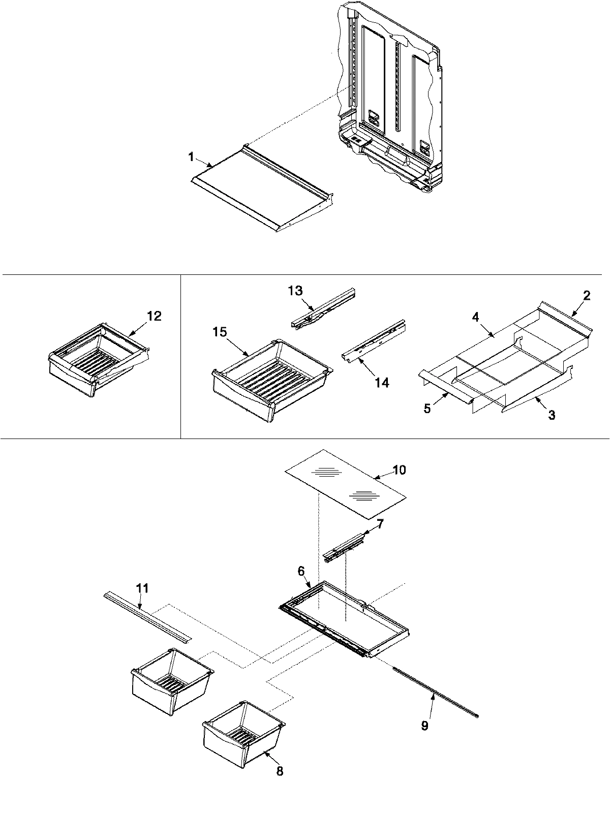 09 - REFRIGERATOR SHELVING