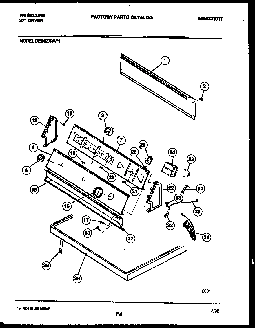 04 - CONSOLE AND CONTROL PARTS