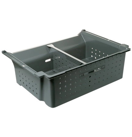 WR71X41134 GE Refrigerator Gray Lower Basket
