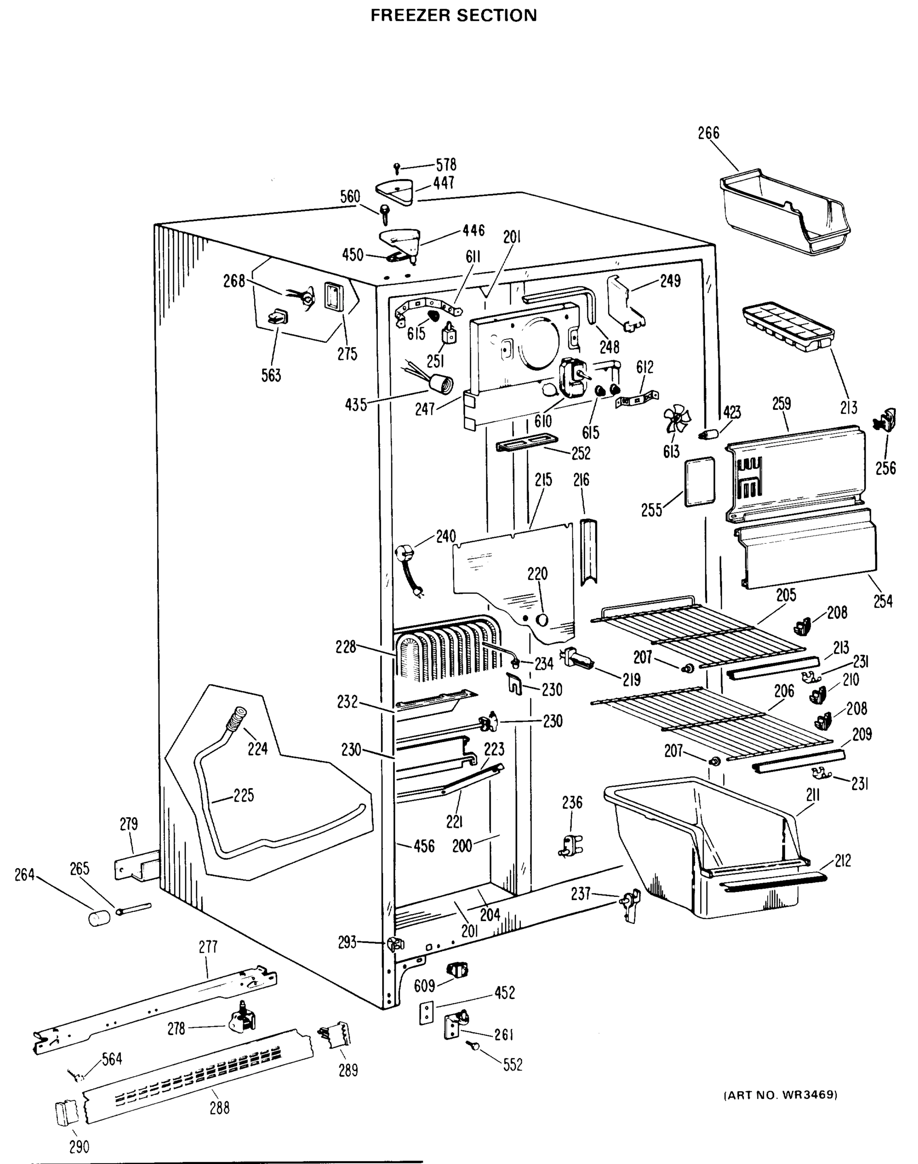 FREEZER SECTION