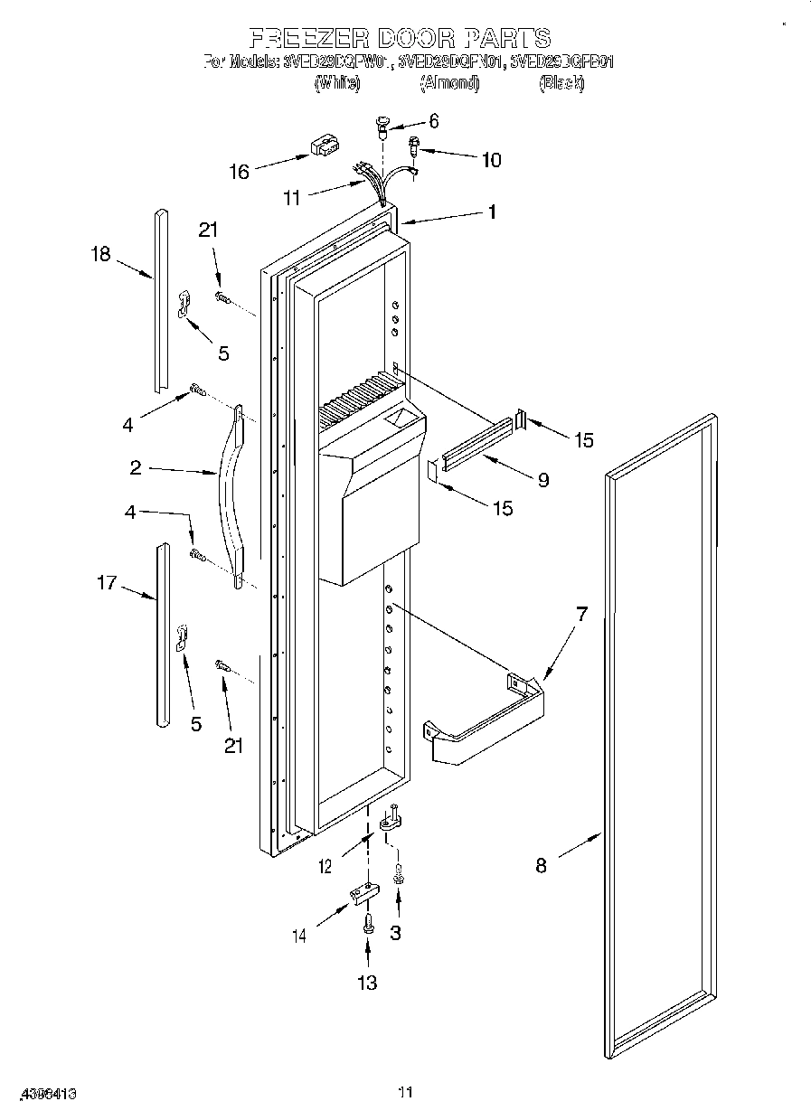 07 - FREEZER DOOR