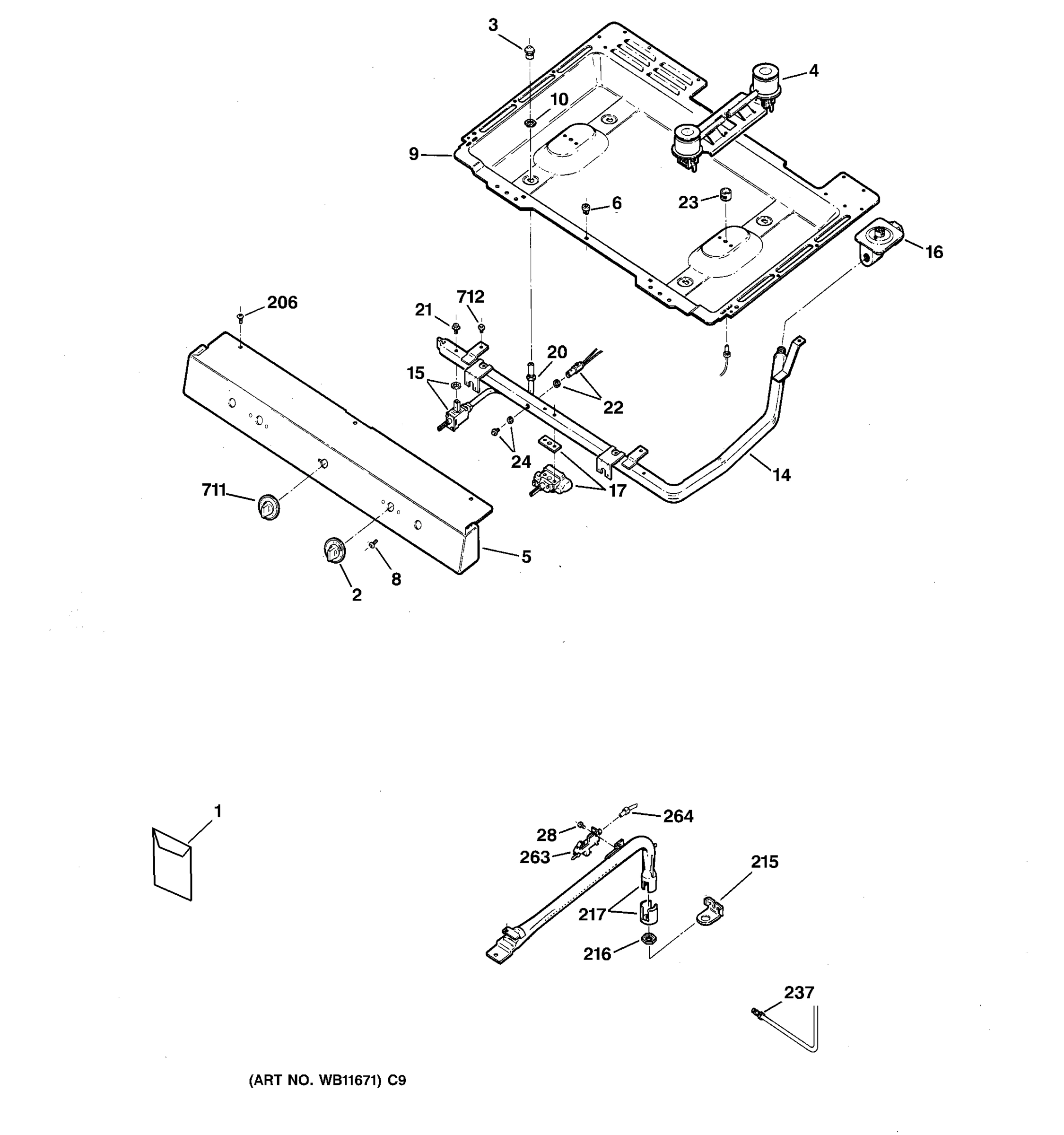 GAS & BURNER PARTS