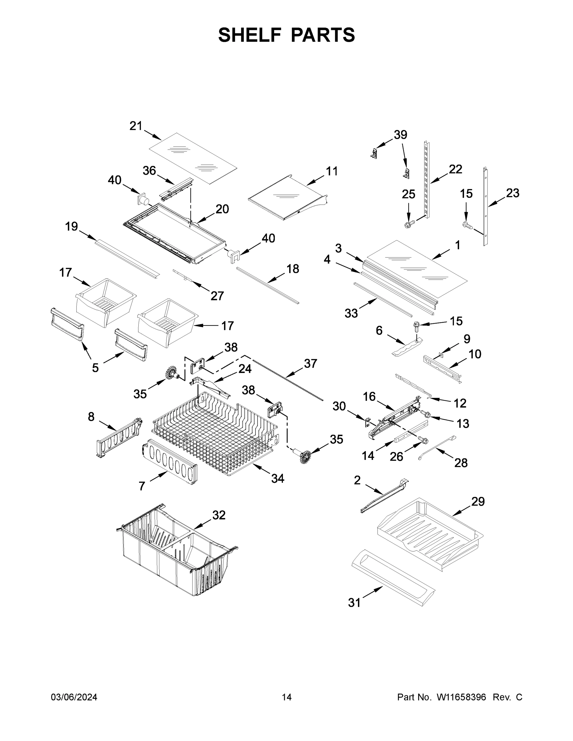 08 - SHELF PARTS