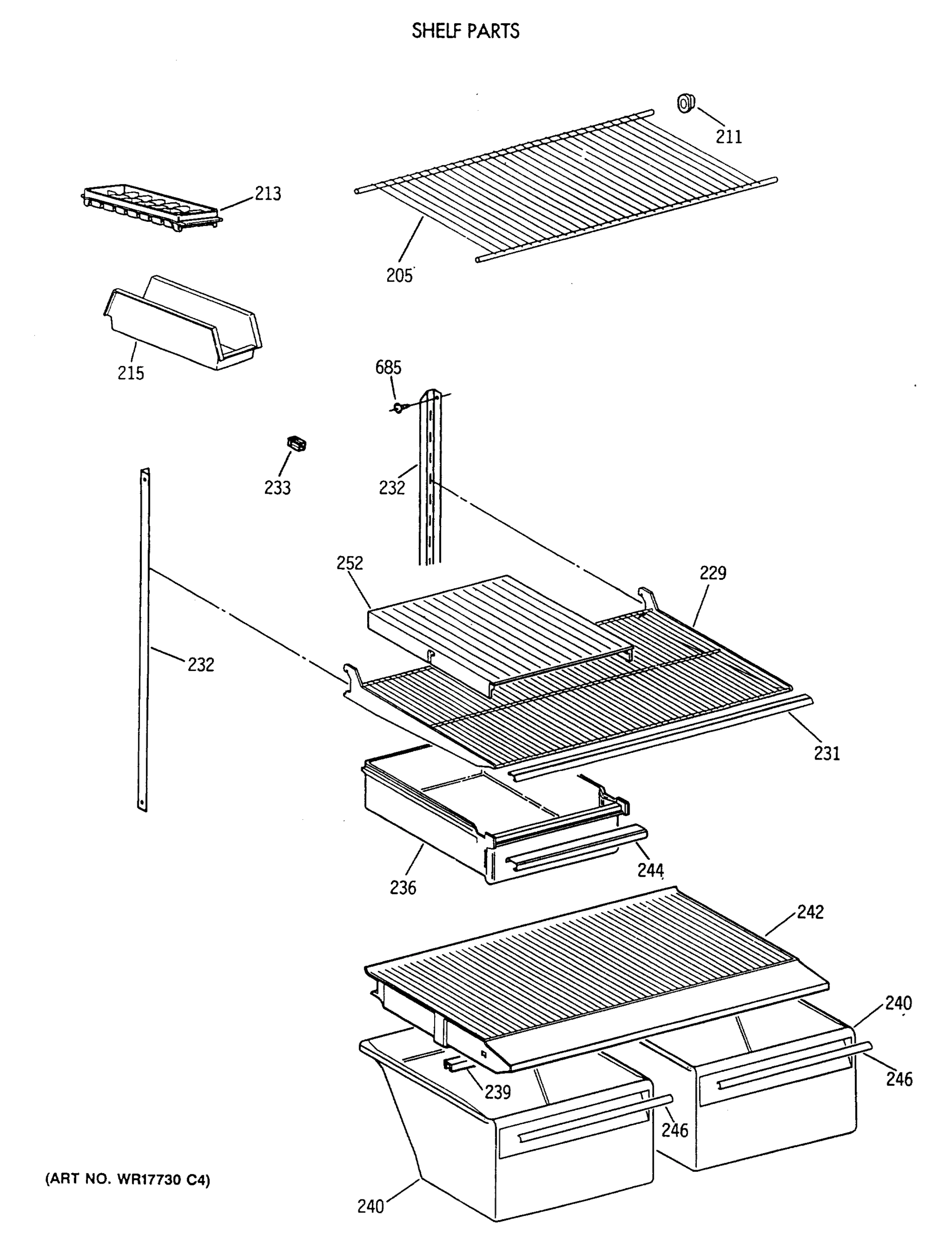 SHELF PARTS