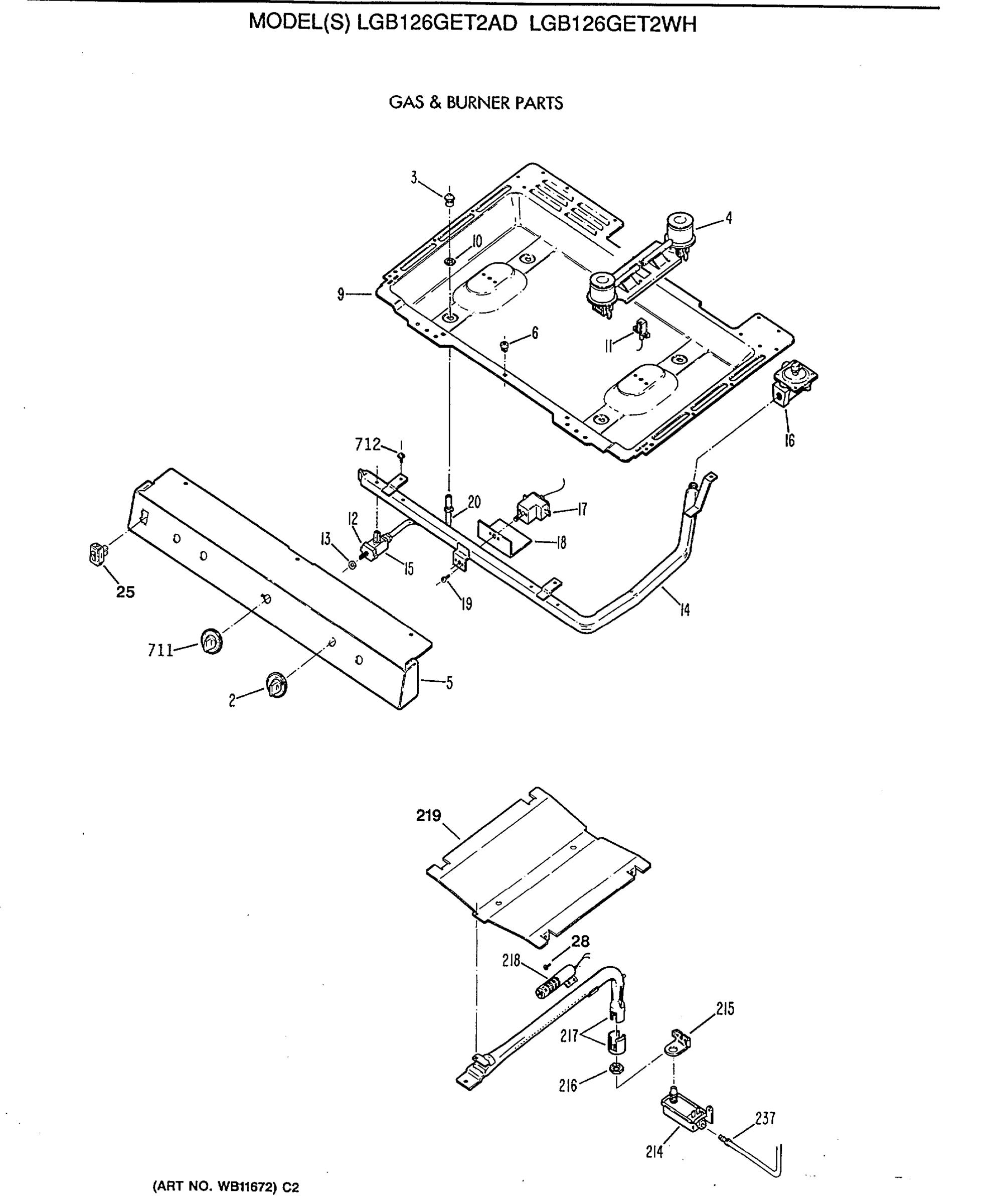 GAS & BURNER PARTS