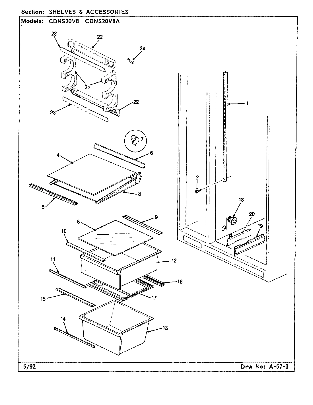 07 - SHELVES & ACCESSORIES