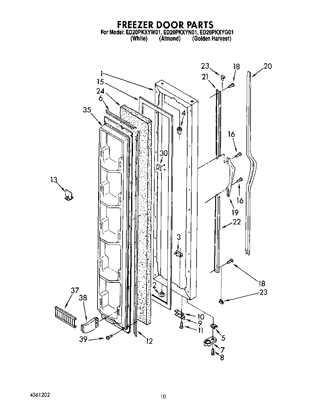 06 - FREEZER DOOR