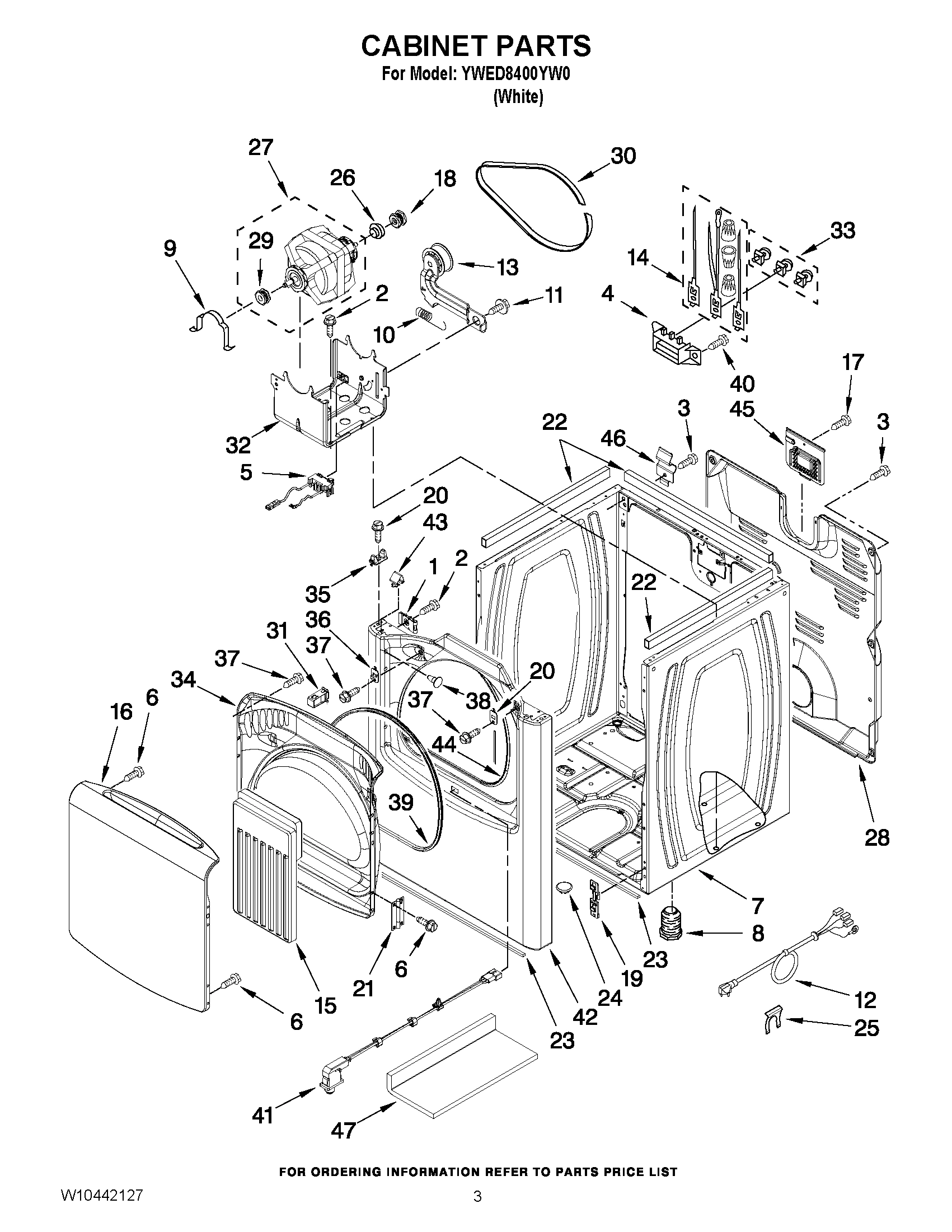 02 - CABINET PARTS
