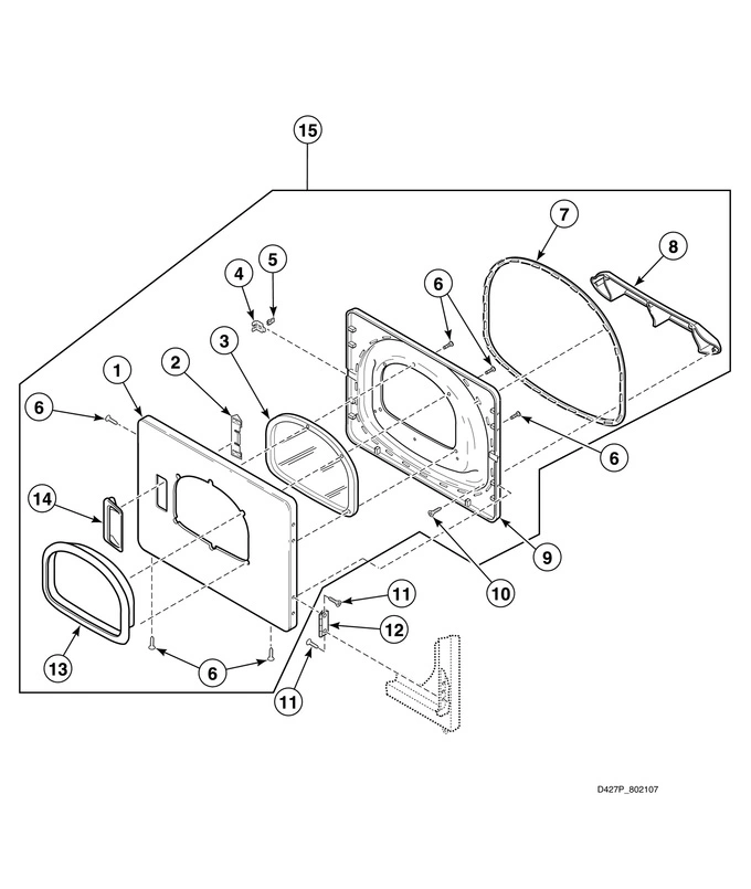 Dryer Loading Door