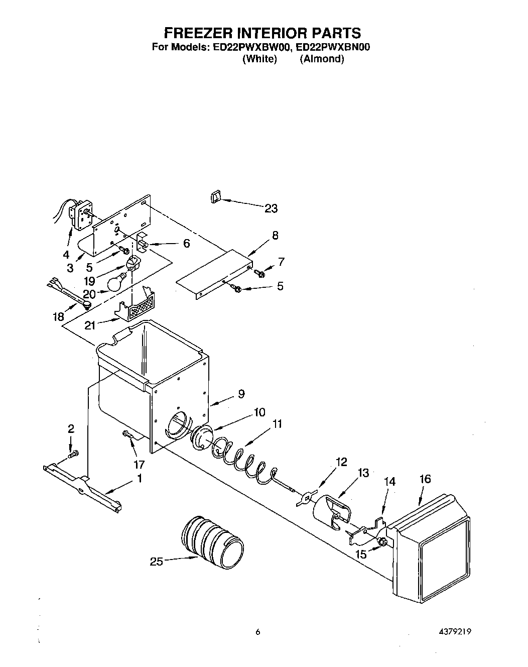 05 - FREEZER INTERIOR