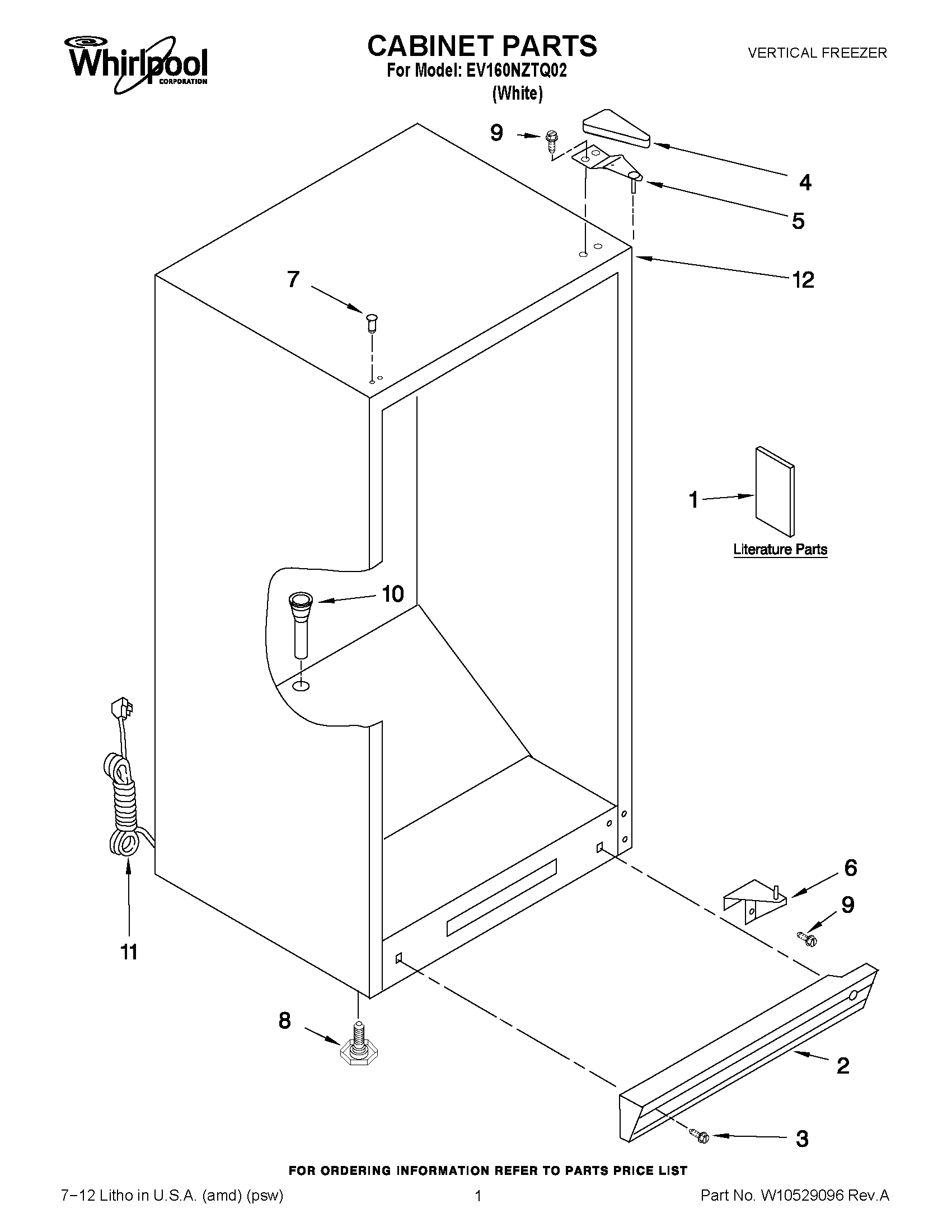 01 - CABINET PARTS