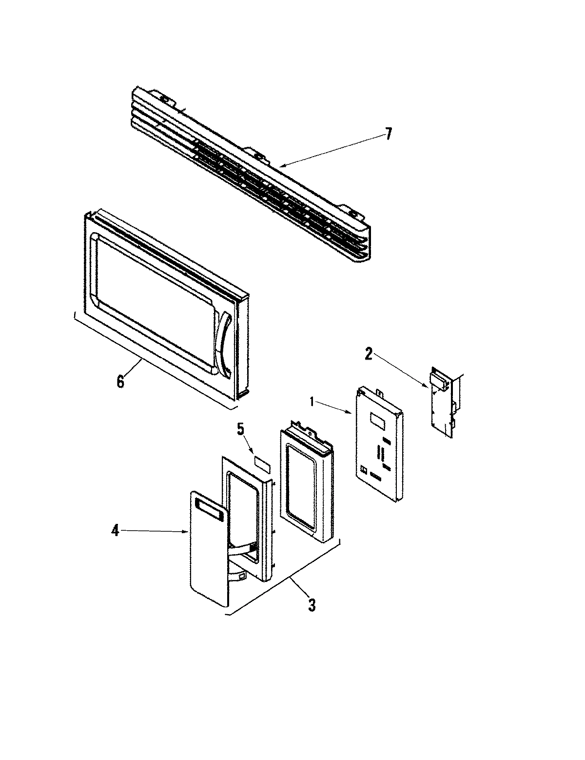 03 - CONTROL PANEL/DOOR/VENT GRILLE