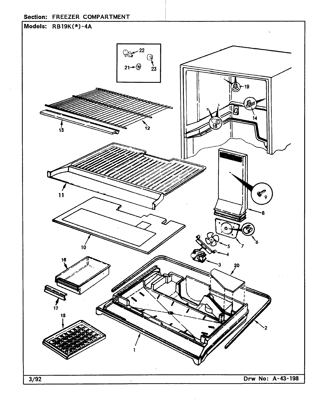 03 - FREEZER COMPARTMENT