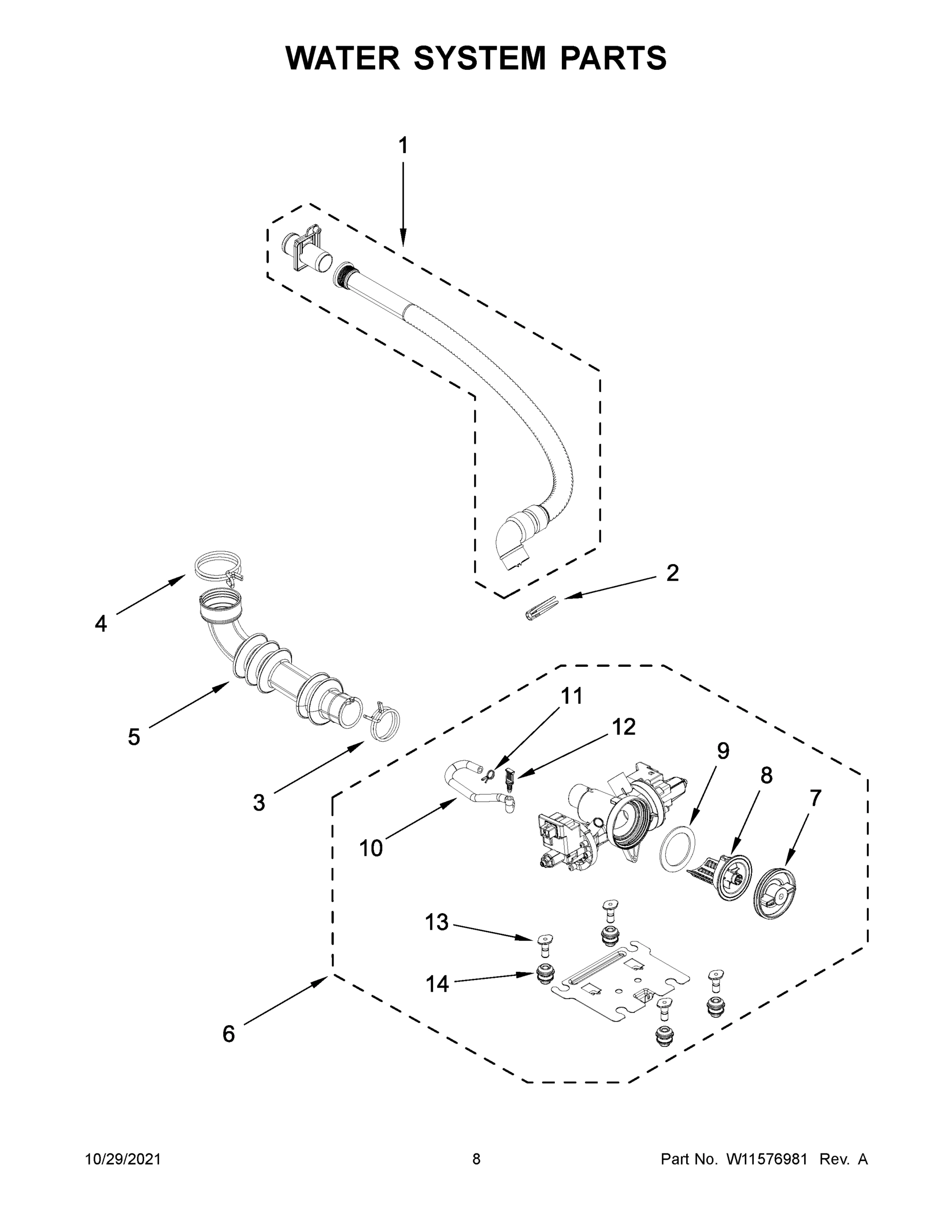 05 - WATER SYSTEM PARTS