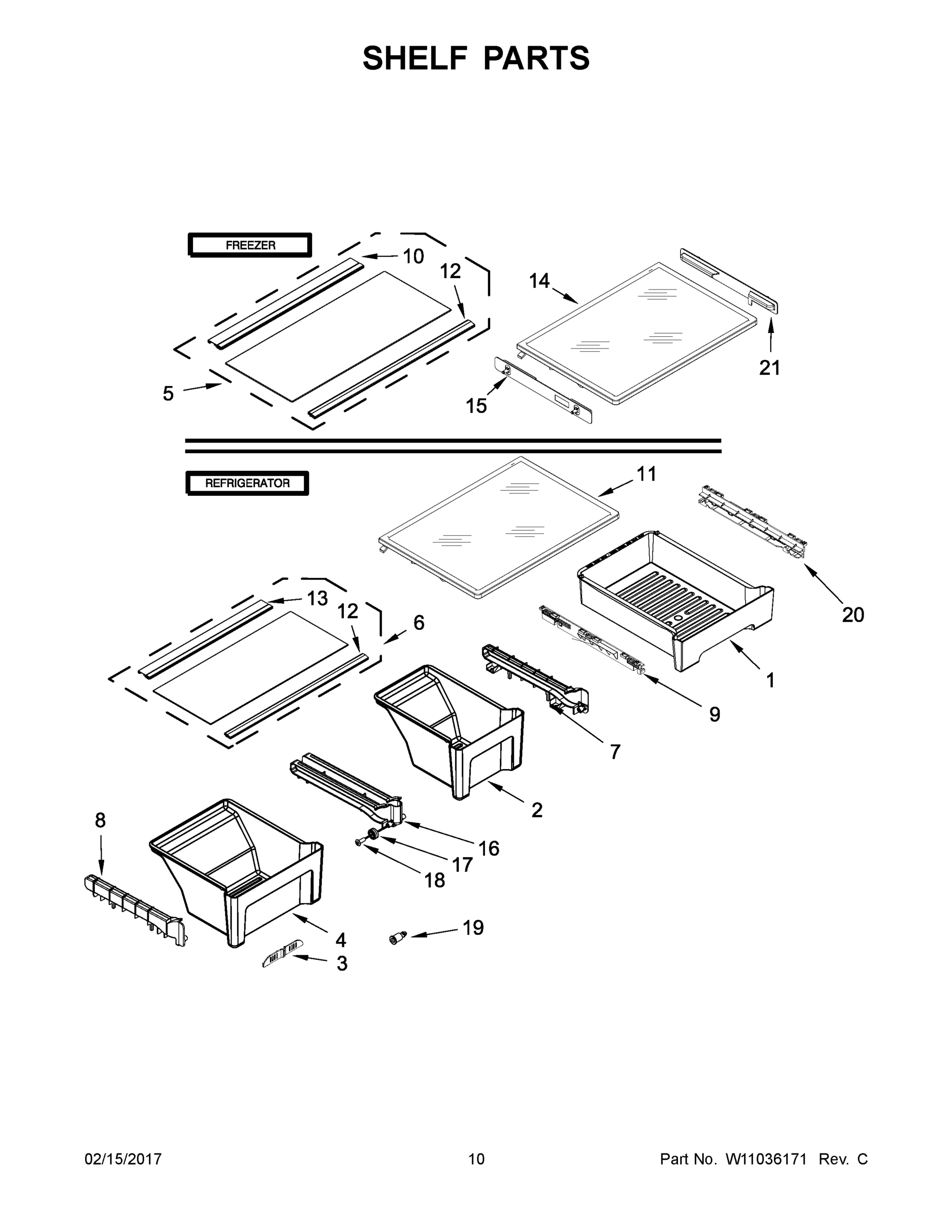 06 - SHELF PARTS