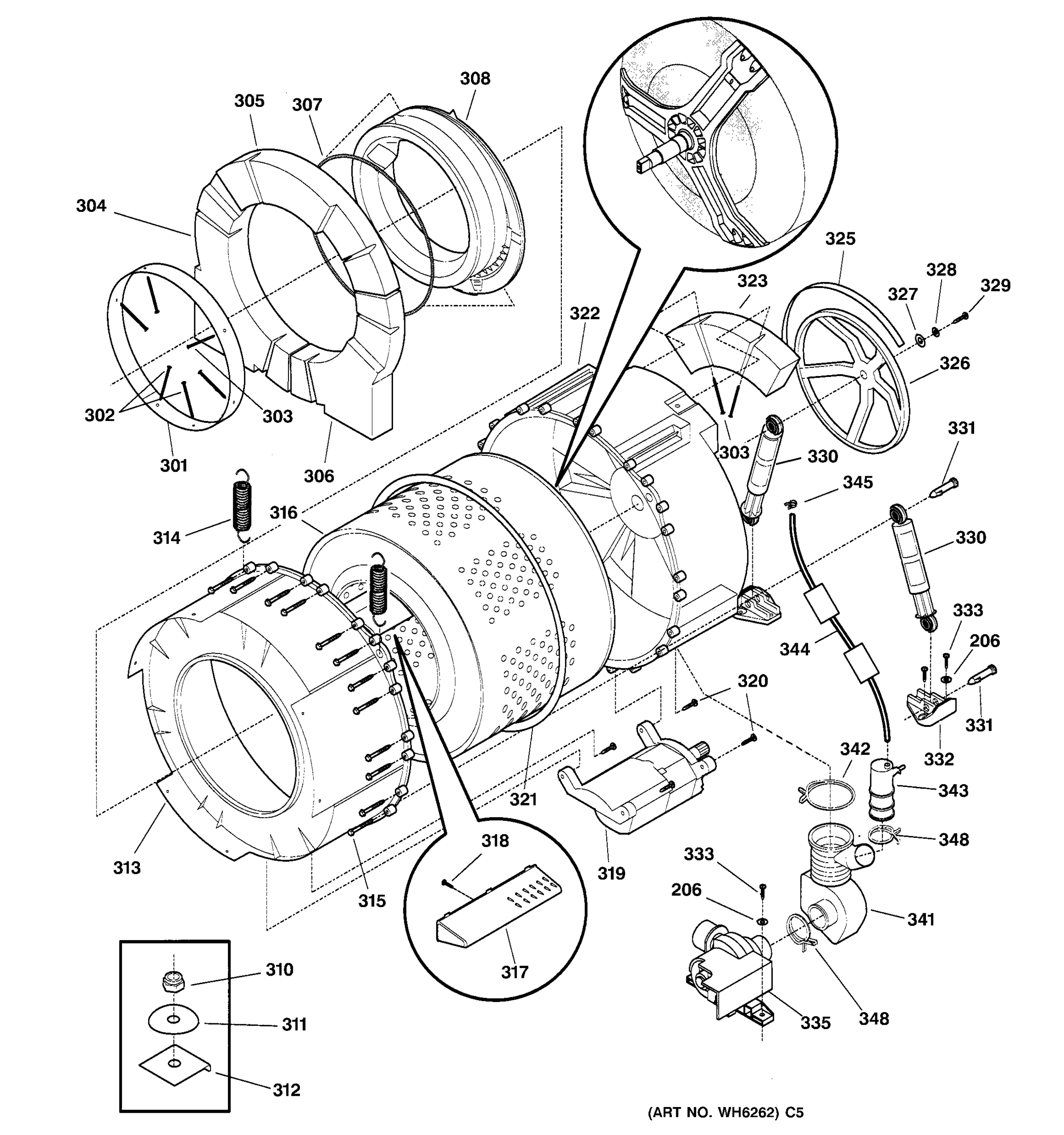 TUB & MOTOR