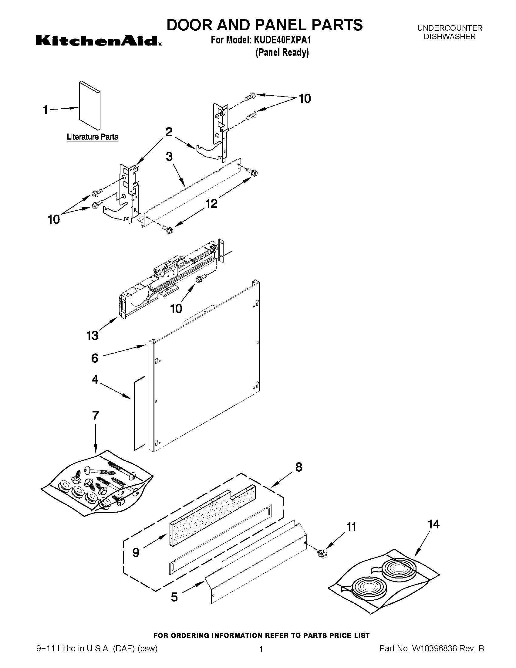 01 - DOOR AND PANEL PARTS