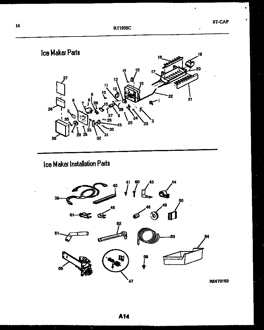 08 - ICE MAKER AND INSTALLATION PARTS
