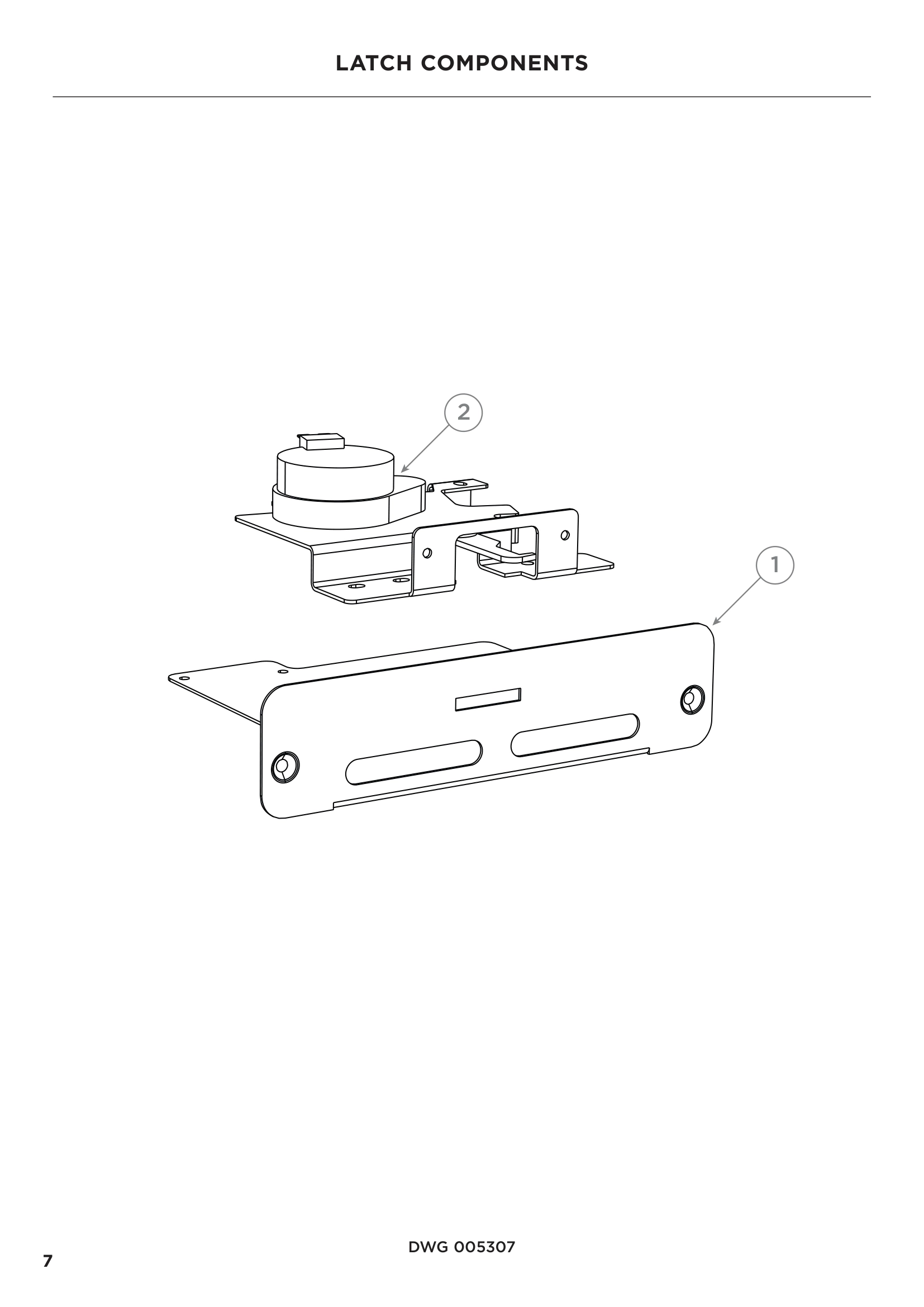 LATCH COMPONENTS