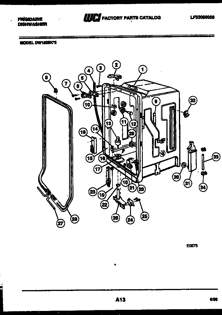 05 - TUB AND FRAME PARTS