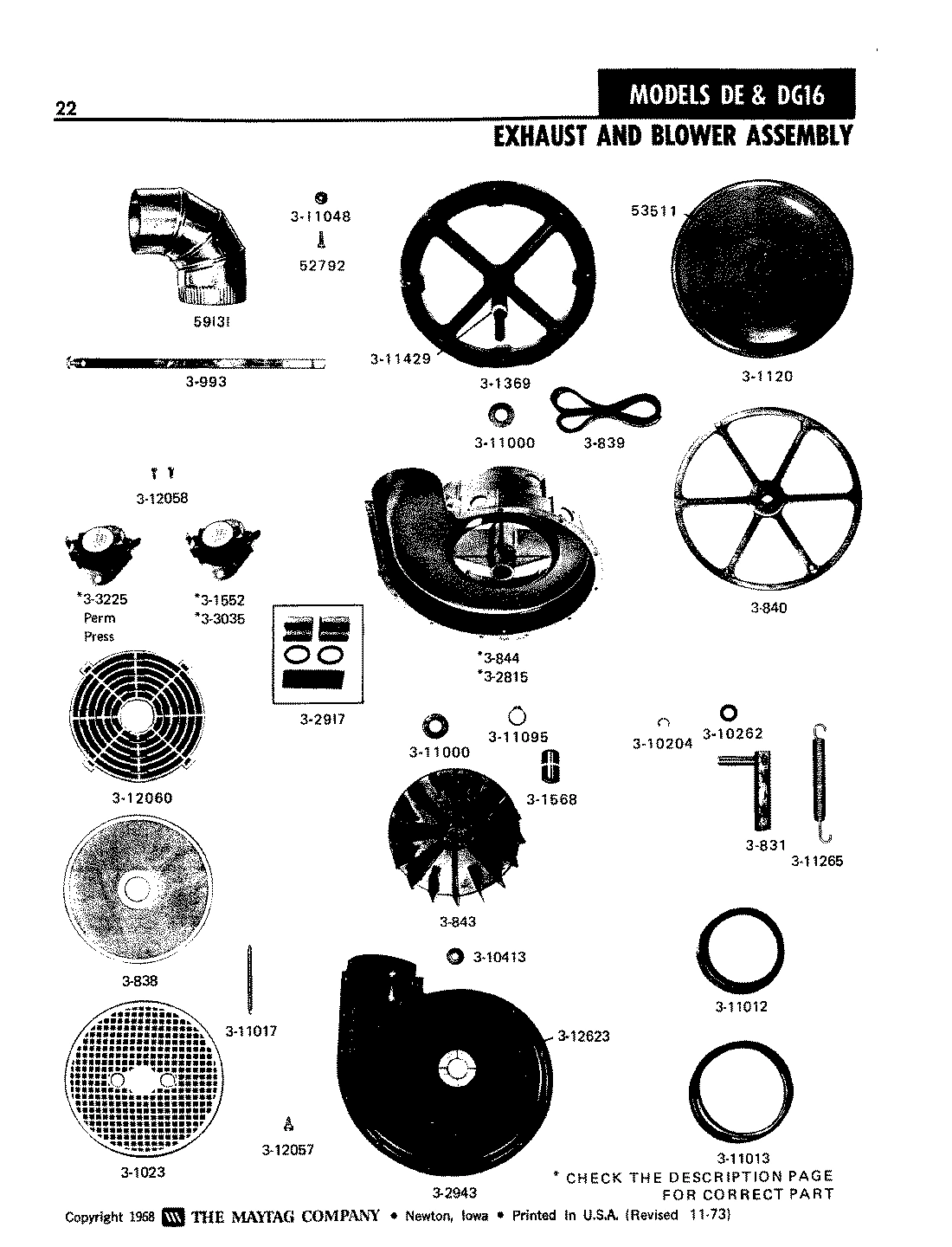 05 - EXHAUST & BLOWER ASSEMBLY