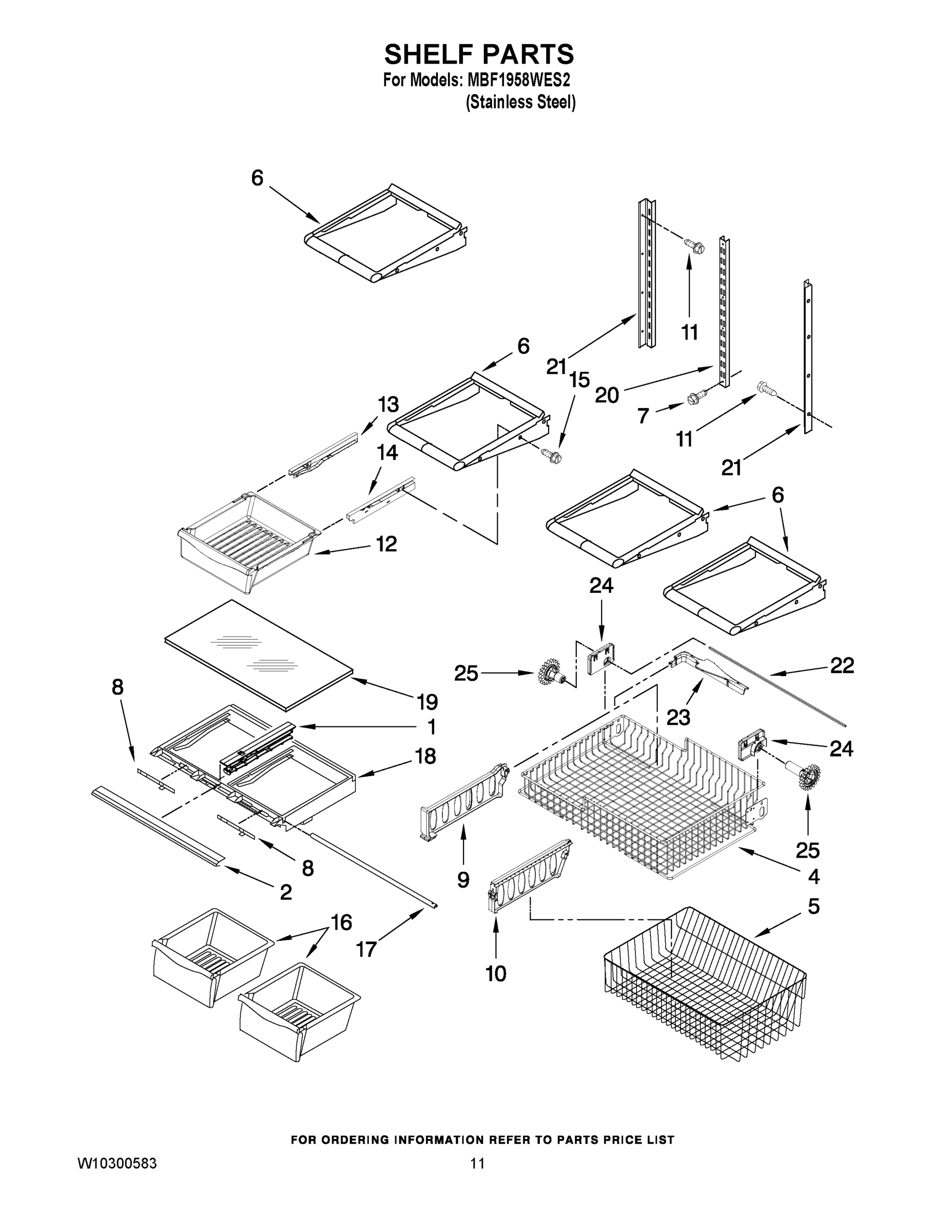 07 - SHELF PARTS