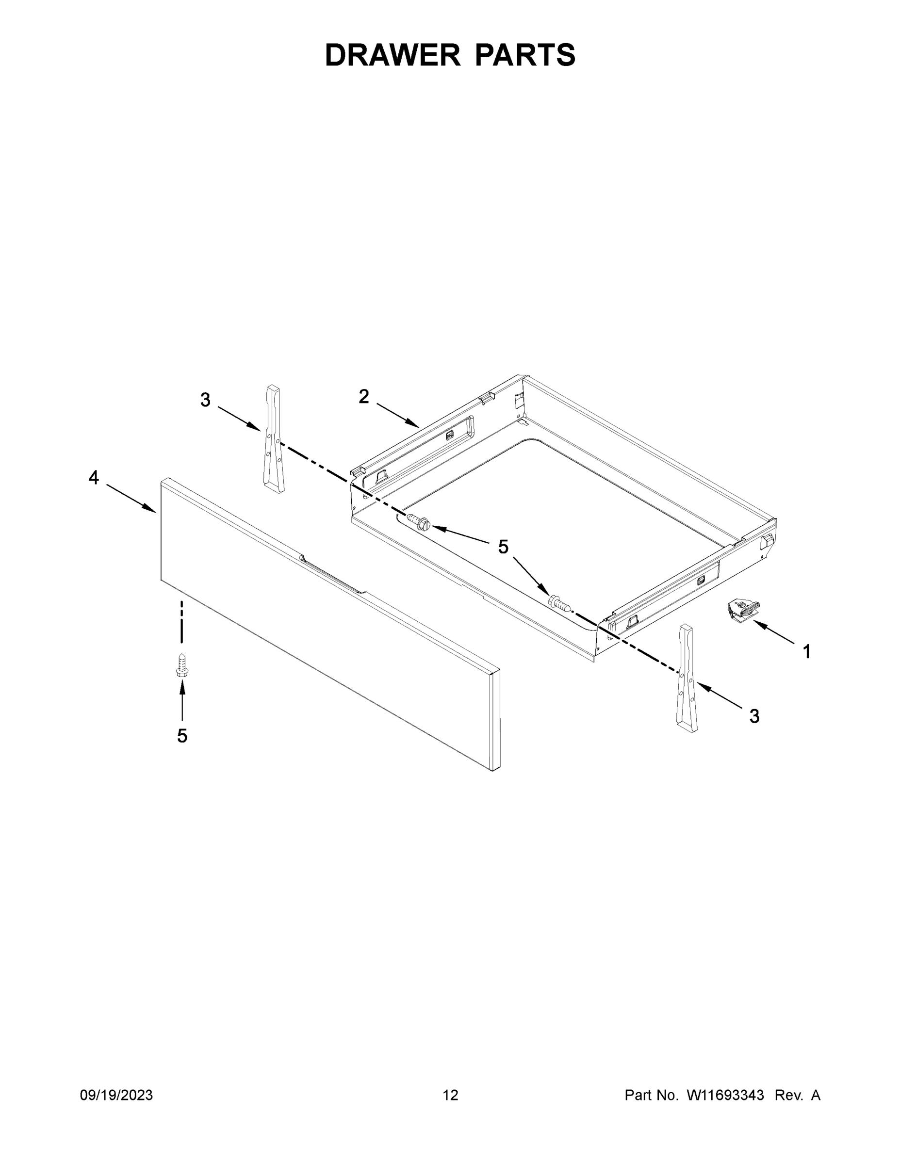 07 - DRAWER PARTS