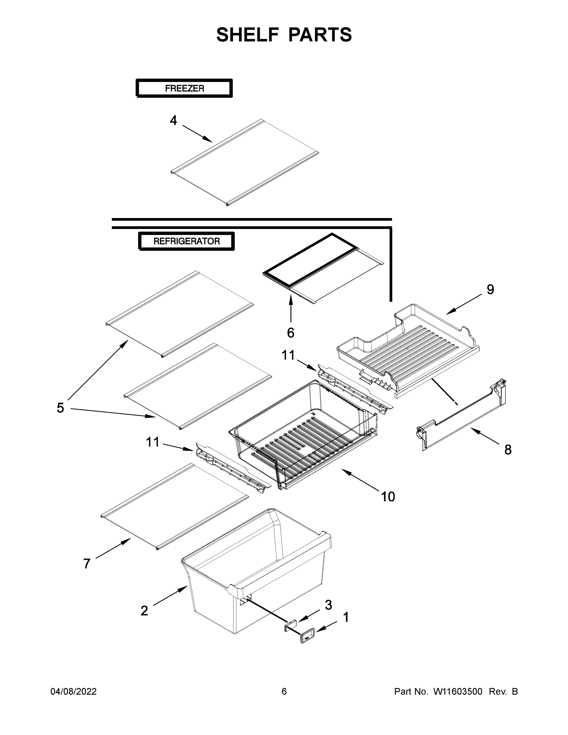 04 - SHELF PARTS